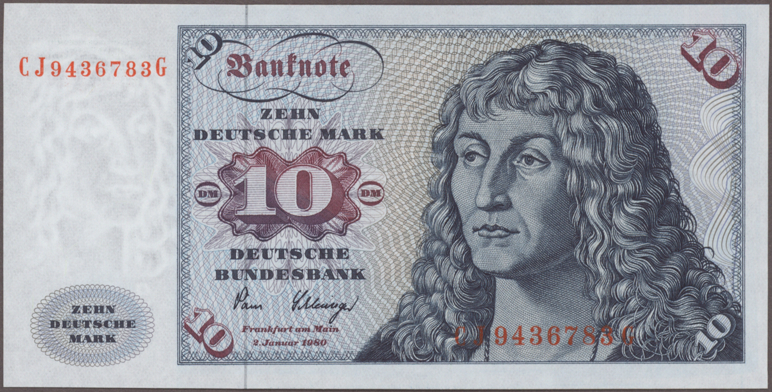 Lot 1761 - Deutschland - Bank Deutscher Länder + Bundesrepublik Deutschland | Banknoten  -  Auktionshaus Christoph Gärtner GmbH & Co. KG 58th AUCTION - Day 1