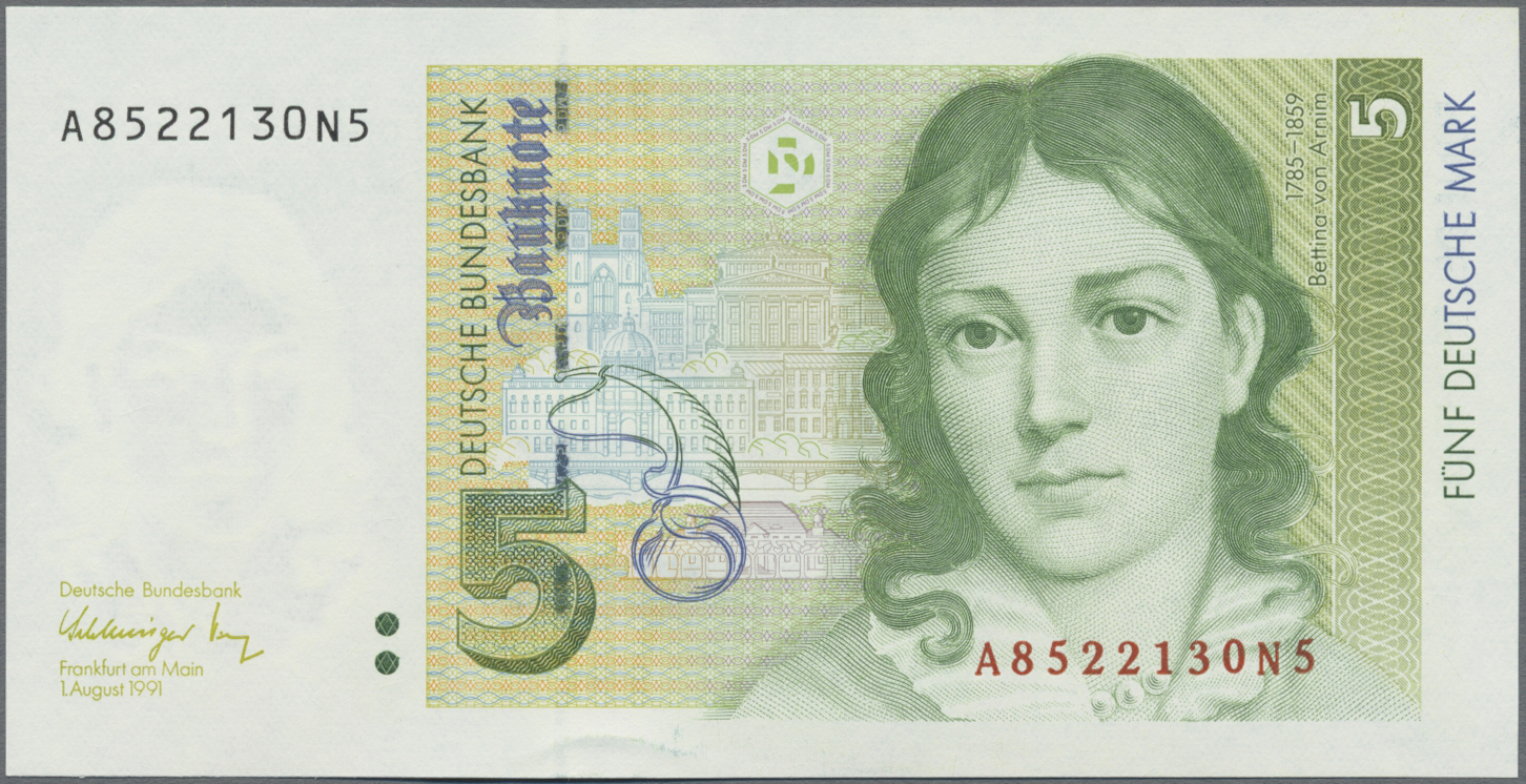 Lot 01764 - Deutschland - Bank Deutscher Länder + Bundesrepublik Deutschland | Banknoten  -  Auktionshaus Christoph Gärtner GmbH & Co. KG 58th AUCTION - Day 1