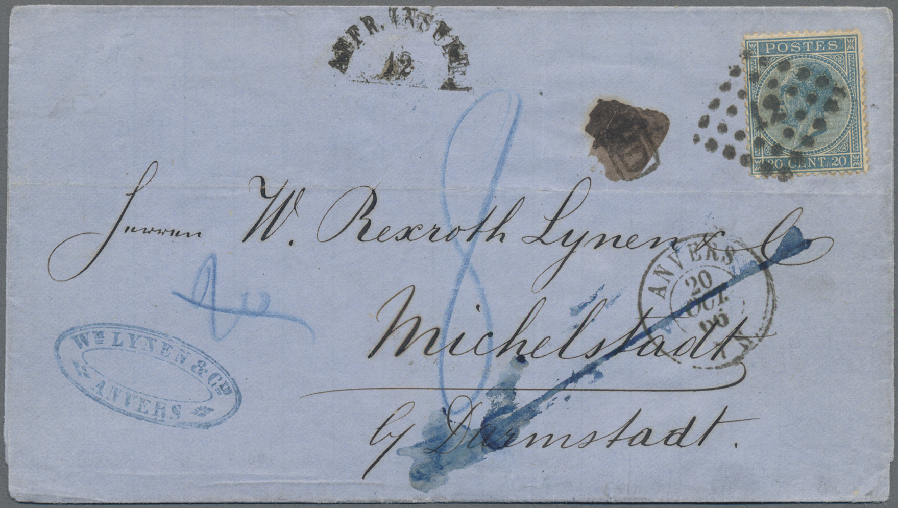 Lot 04615 - Thurn & Taxis - Marken und Briefe - Auktionshaus Christoph Gärtner GmbH & Co. KG 56th AUCTION - Day 3 Lot 04615 - Thurn & Taxis - Marken und Briefe - Auktionshaus Christoph Gärtner GmbH & Co. KG 56th AUCTION - Day 3