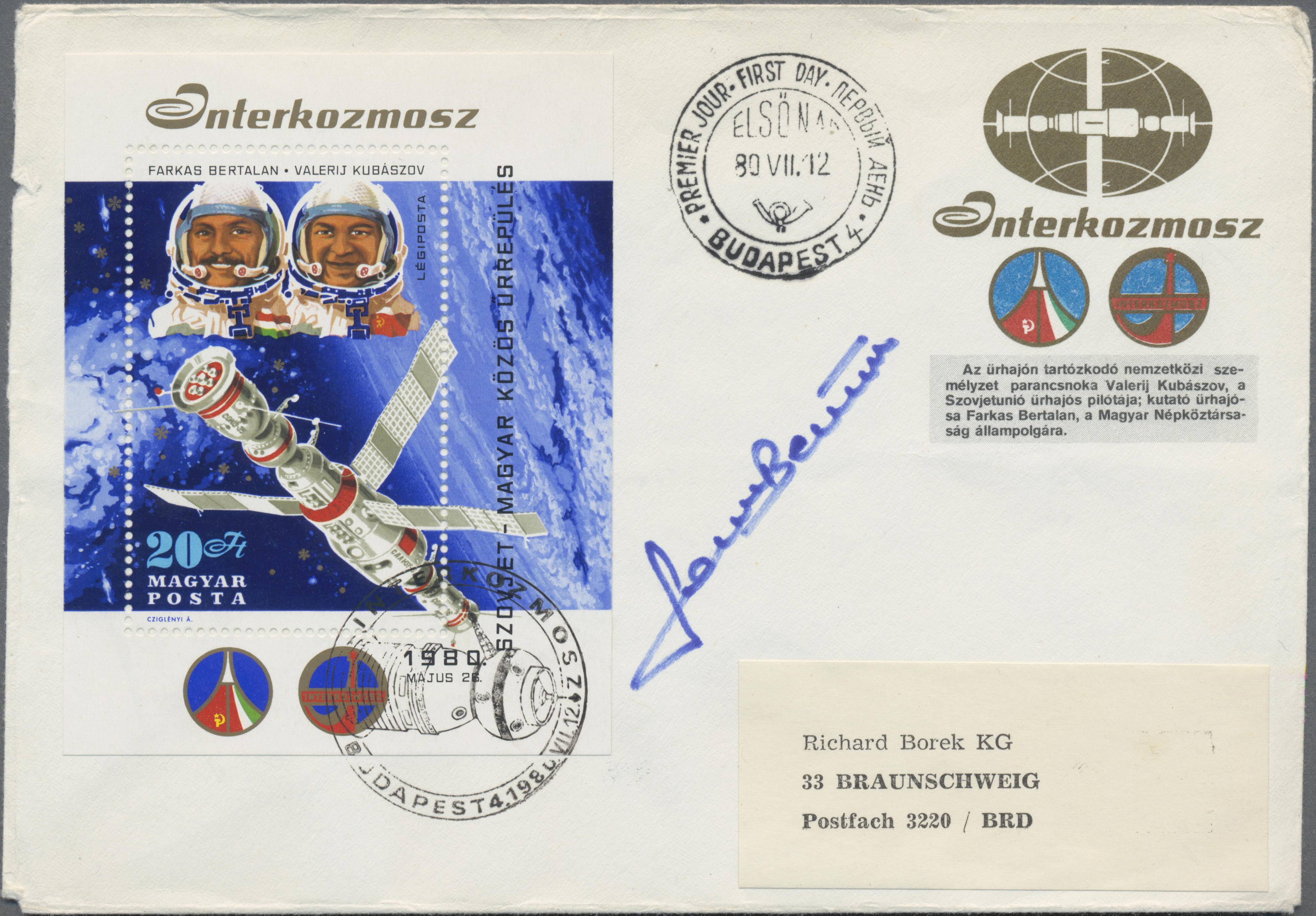 Lot 34859 - thematik: raumfahrt / astronautics  -  Auktionshaus Christoph Gärtner GmbH & Co. KG Sale #44 Collections Germany