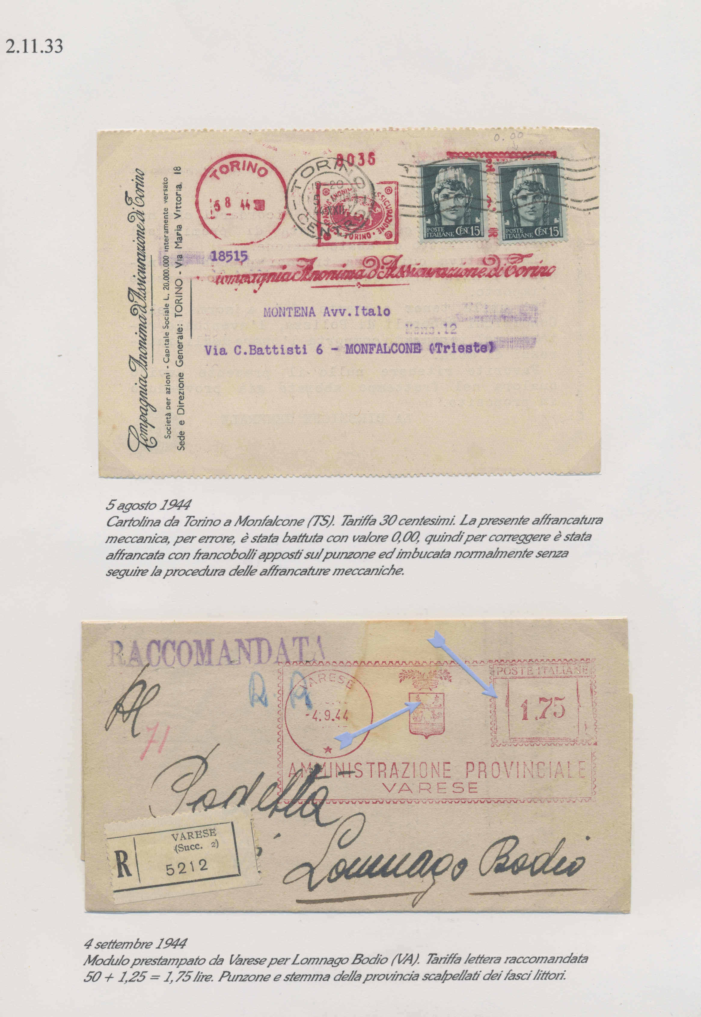 Lot 34954 - italien  -  Auktionshaus Christoph Gärtner GmbH & Co. KG Sale #44 Collections Germany