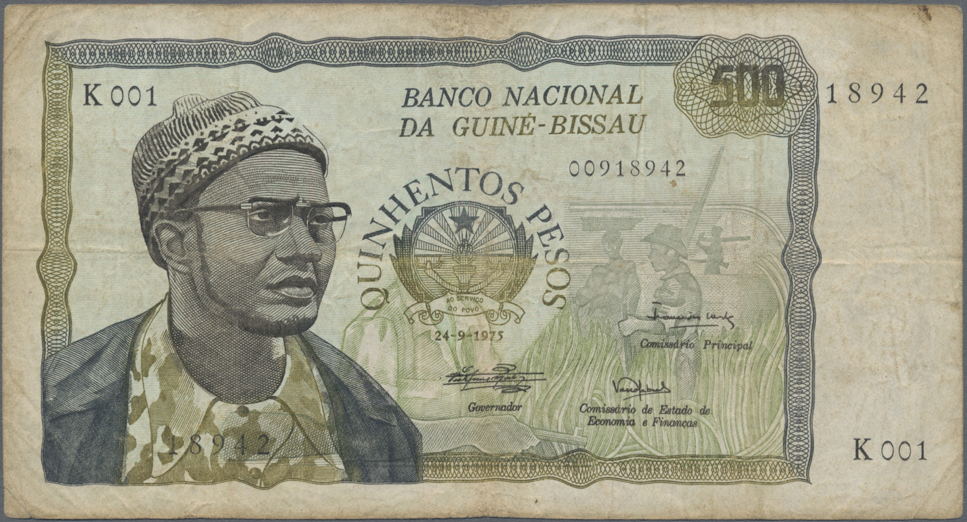 Lot 01759 - Guinea Bissau | Banknoten - Auktionshaus Christoph Gärtner GmbH & Co. KG Sale #45 Banknotes Worldwide Lot 01759 - Guinea Bissau | Banknoten - Auktionshaus Christoph Gärtner GmbH & Co. KG Sale #45 Banknotes Worldwide