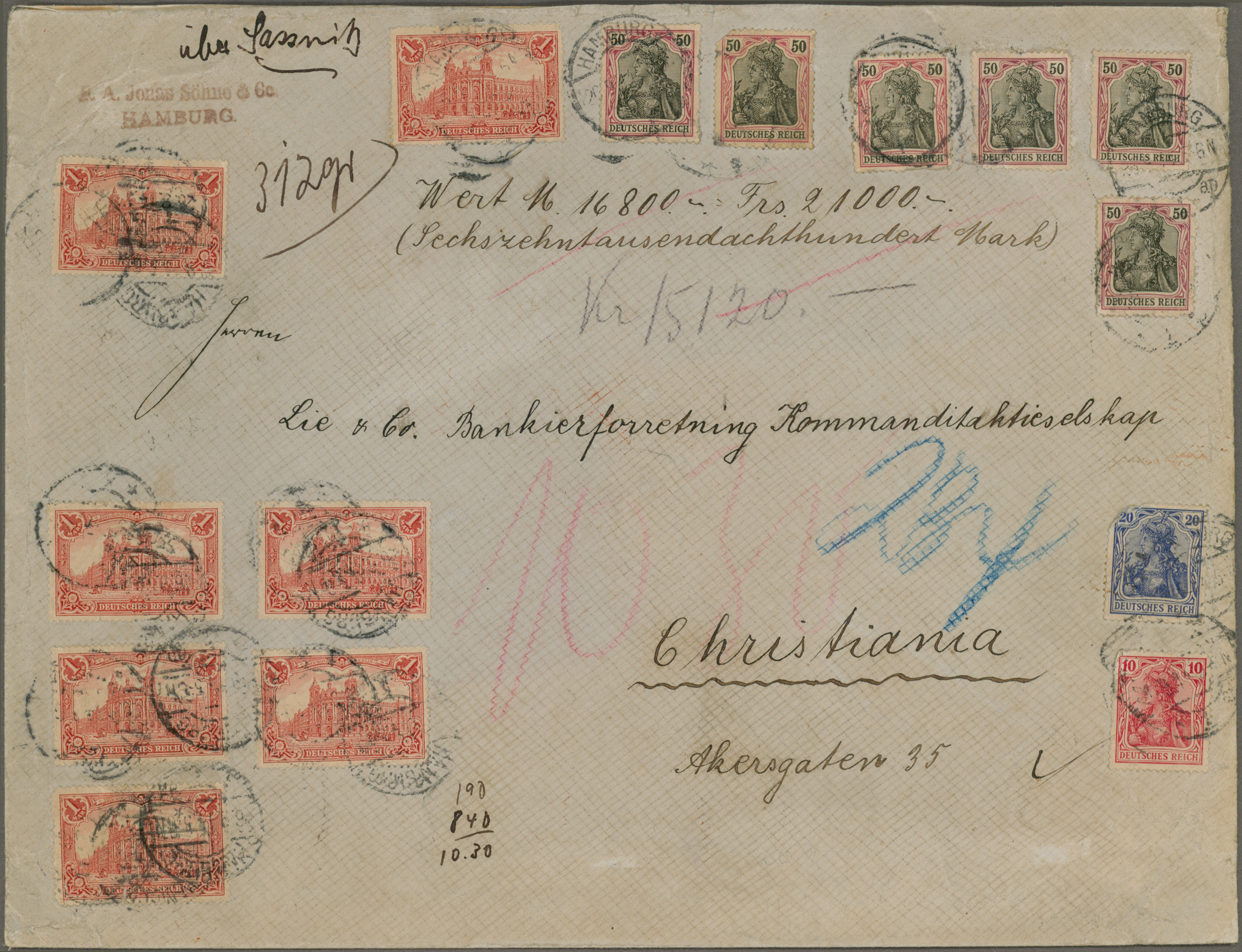 Lot 05077 - Deutsches Reich - Germania  -  Auktionshaus Christoph Gärtner GmbH & Co. KG 57th AUCTION - Day 3