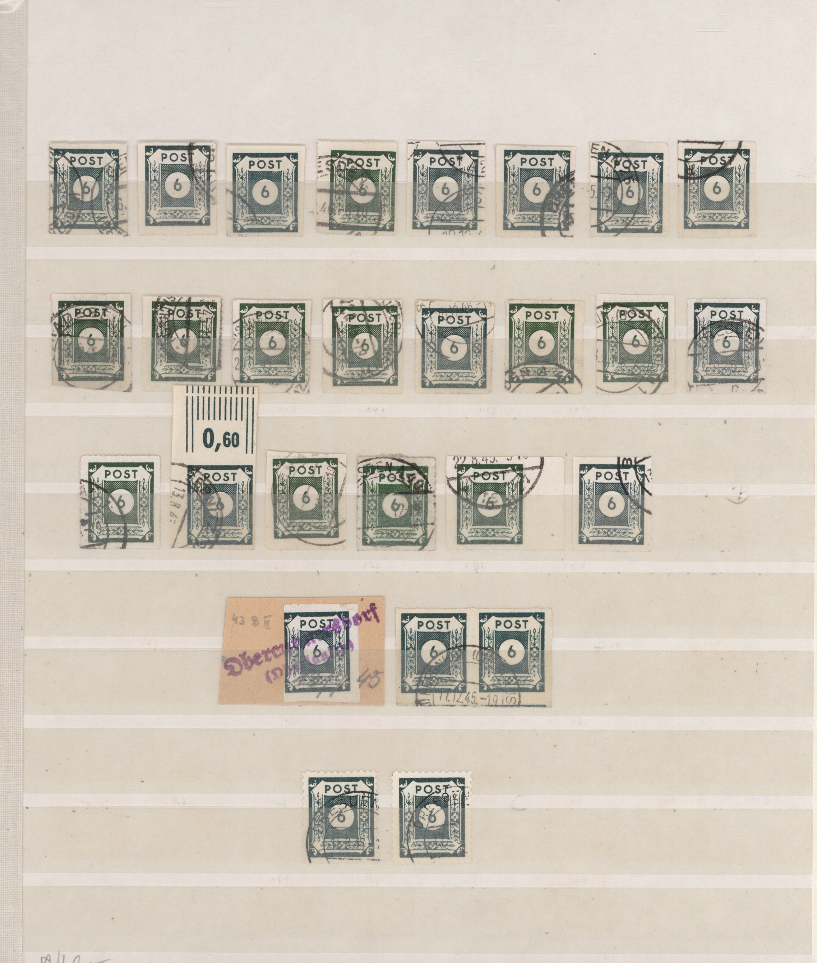 Lot 14831 - Sowjetische Zone - Ost-Sachsen  -  Auktionshaus Christoph Gärtner GmbH & Co. KG 58th AUCTION - Day 5