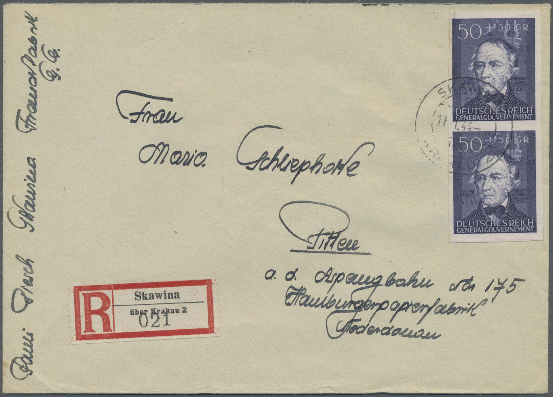 Lot 06087 - Dt. Besetzung II WK - Generalgouvernement - Auktionshaus Christoph Gärtner GmbH & Co. KG 57th AUCTION - Day 3 Lot 06087 - Dt. Besetzung II WK - Generalgouvernement - Auktionshaus Christoph Gärtner GmbH & Co. KG 57th AUCTION - Day 3