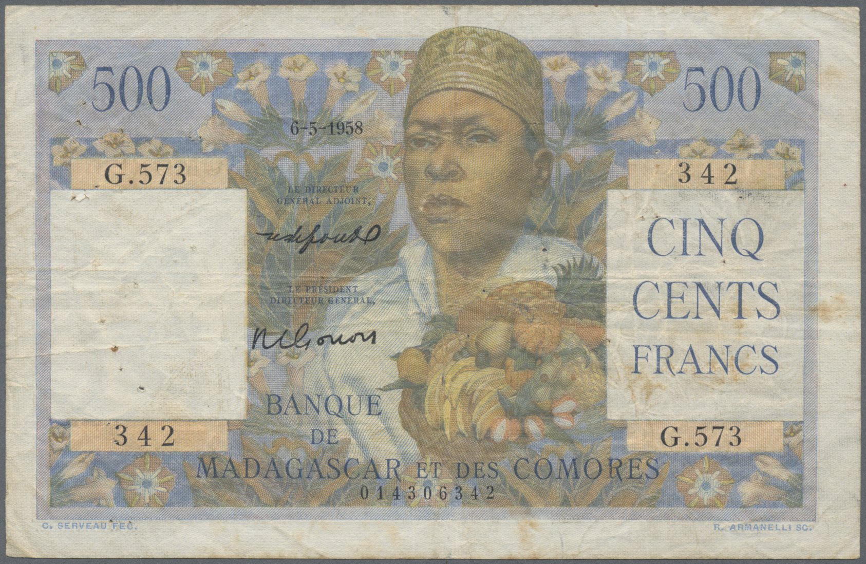 Lot 01975 - Madagascar | Banknoten - Auktionshaus Christoph Gärtner GmbH & Co. KG Sale #45 Banknotes Worldwide Lot 01975 - Madagascar | Banknoten - Auktionshaus Christoph Gärtner GmbH & Co. KG Sale #45 Banknotes Worldwide