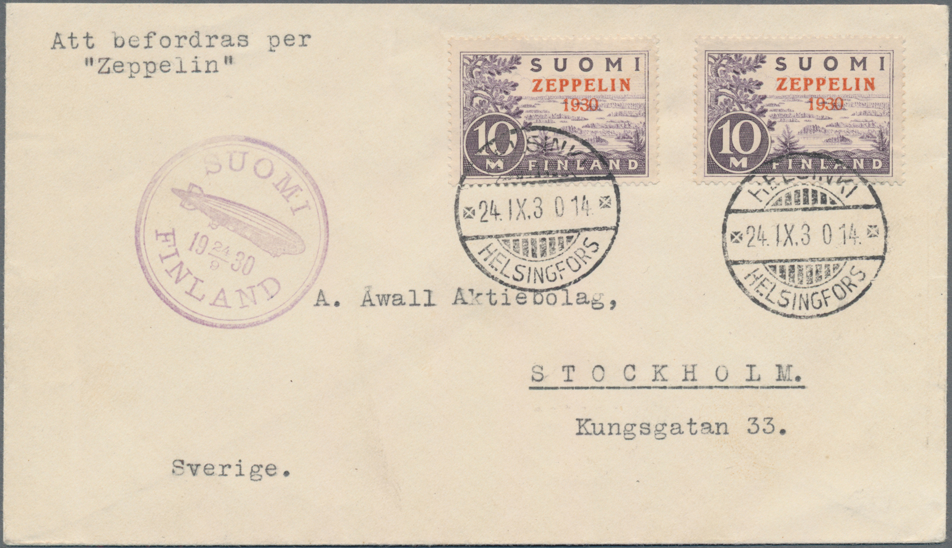 Lot 02665 - Finnland  -  Auktionshaus Christoph Gärtner GmbH & Co. KG 58th AUCTION - Day 2