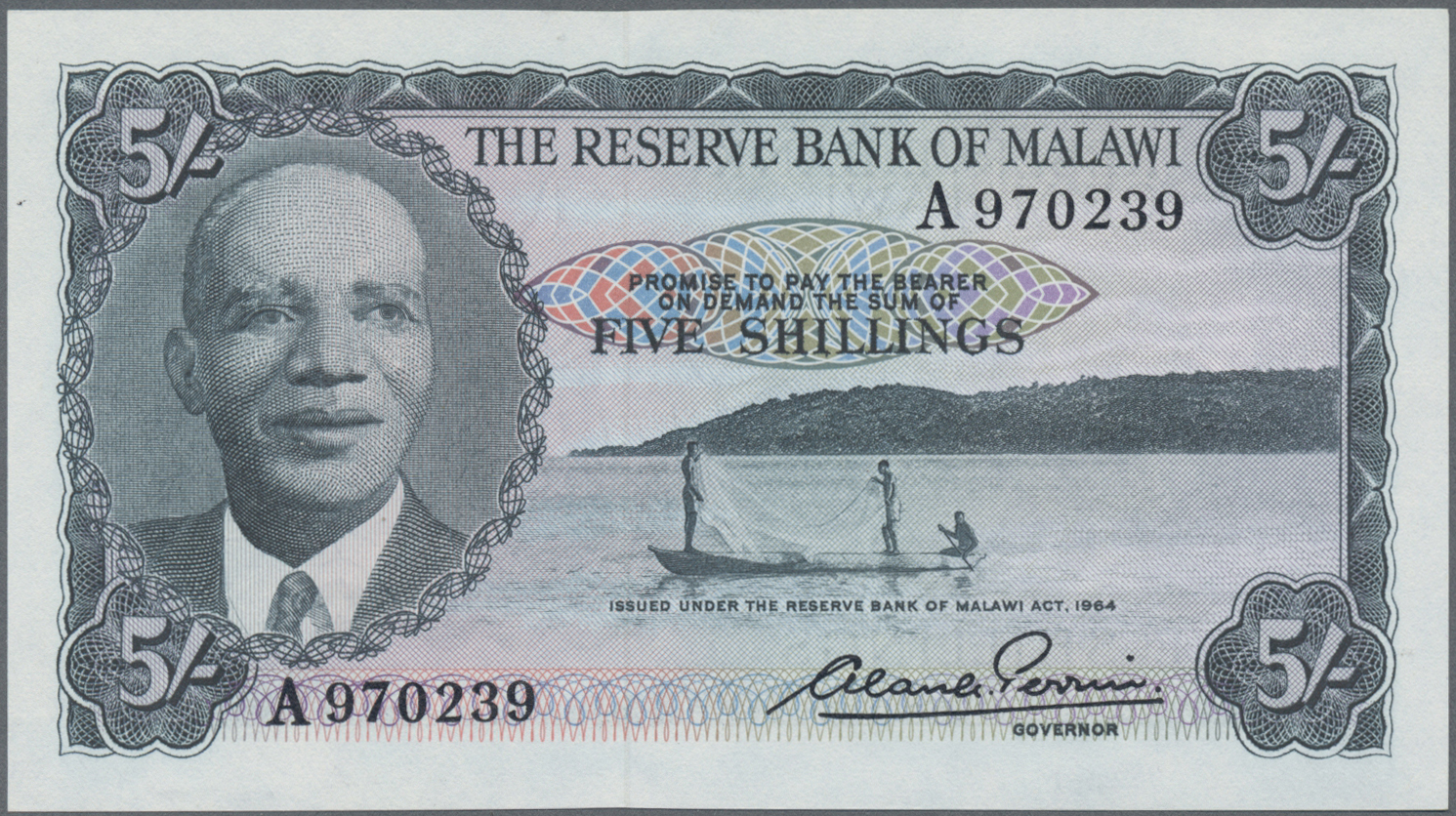 Lot 01981 - Malawi | Banknoten  -  Auktionshaus Christoph Gärtner GmbH & Co. KG Sale #45 Banknotes Worldwide