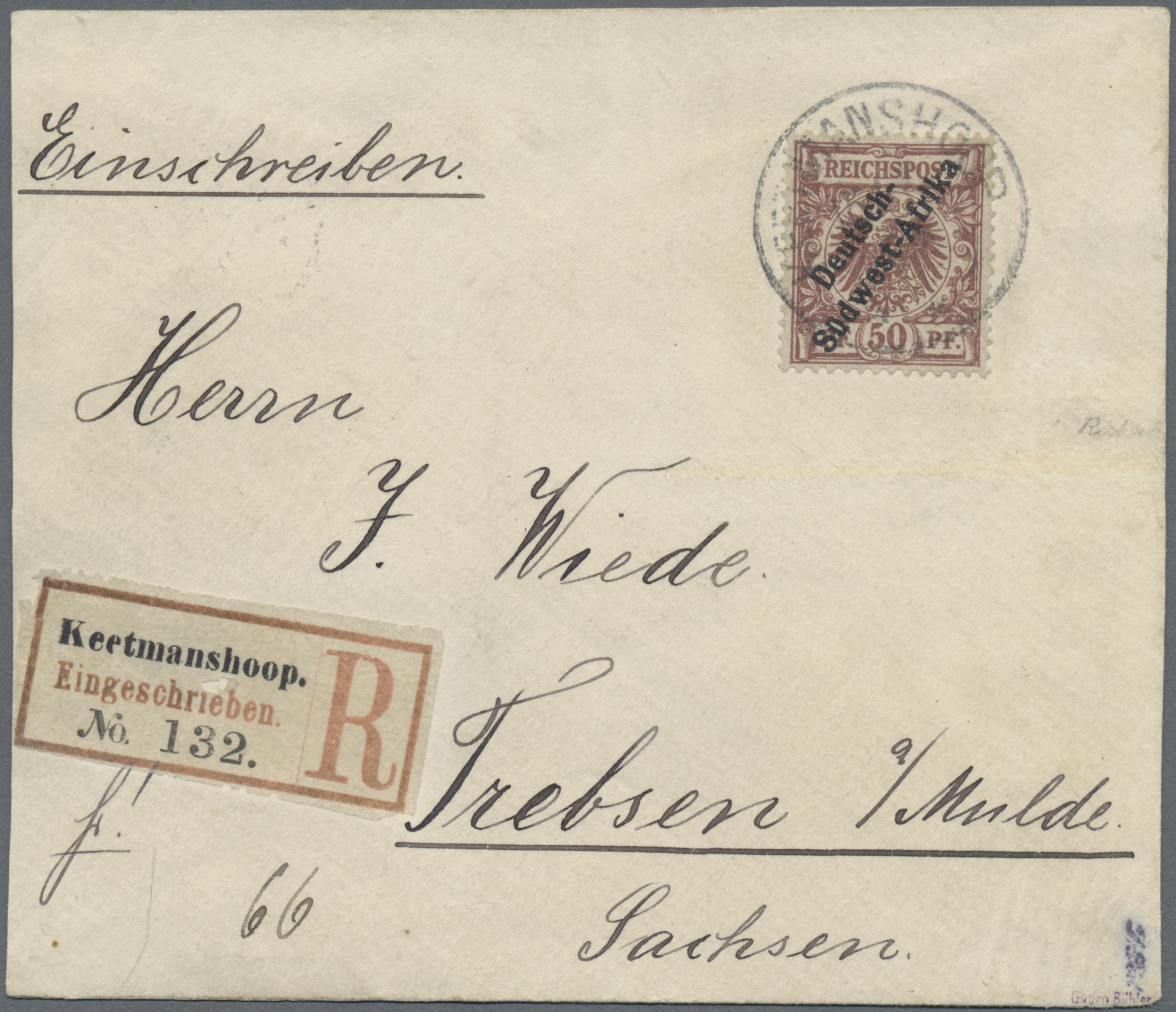 Lot 05754 - deutsch-südwestafrika - Auktionshaus Christoph Gärtner GmbH & Co. KG 57th AUCTION - Day 3 Lot 05754 - deutsch-südwestafrika - Auktionshaus Christoph Gärtner GmbH & Co. KG 57th AUCTION - Day 3