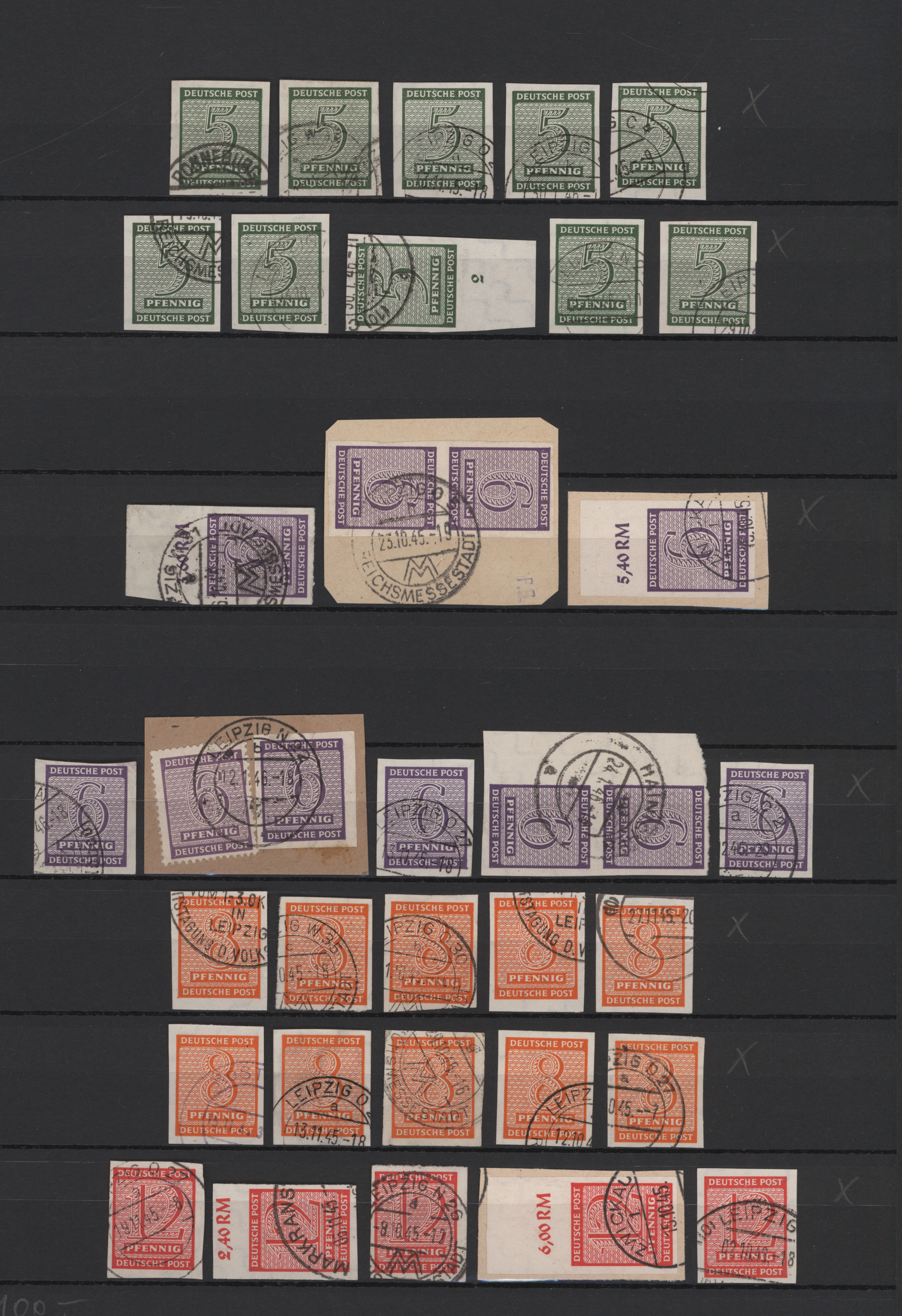 Lot 14844 - Sowjetische Zone - West-Sachsen - Auktionshaus Christoph Gärtner GmbH & Co. KG 58th AUCTION - Day 5 Lot 14844 - Sowjetische Zone - West-Sachsen - Auktionshaus Christoph Gärtner GmbH & Co. KG 58th AUCTION - Day 5