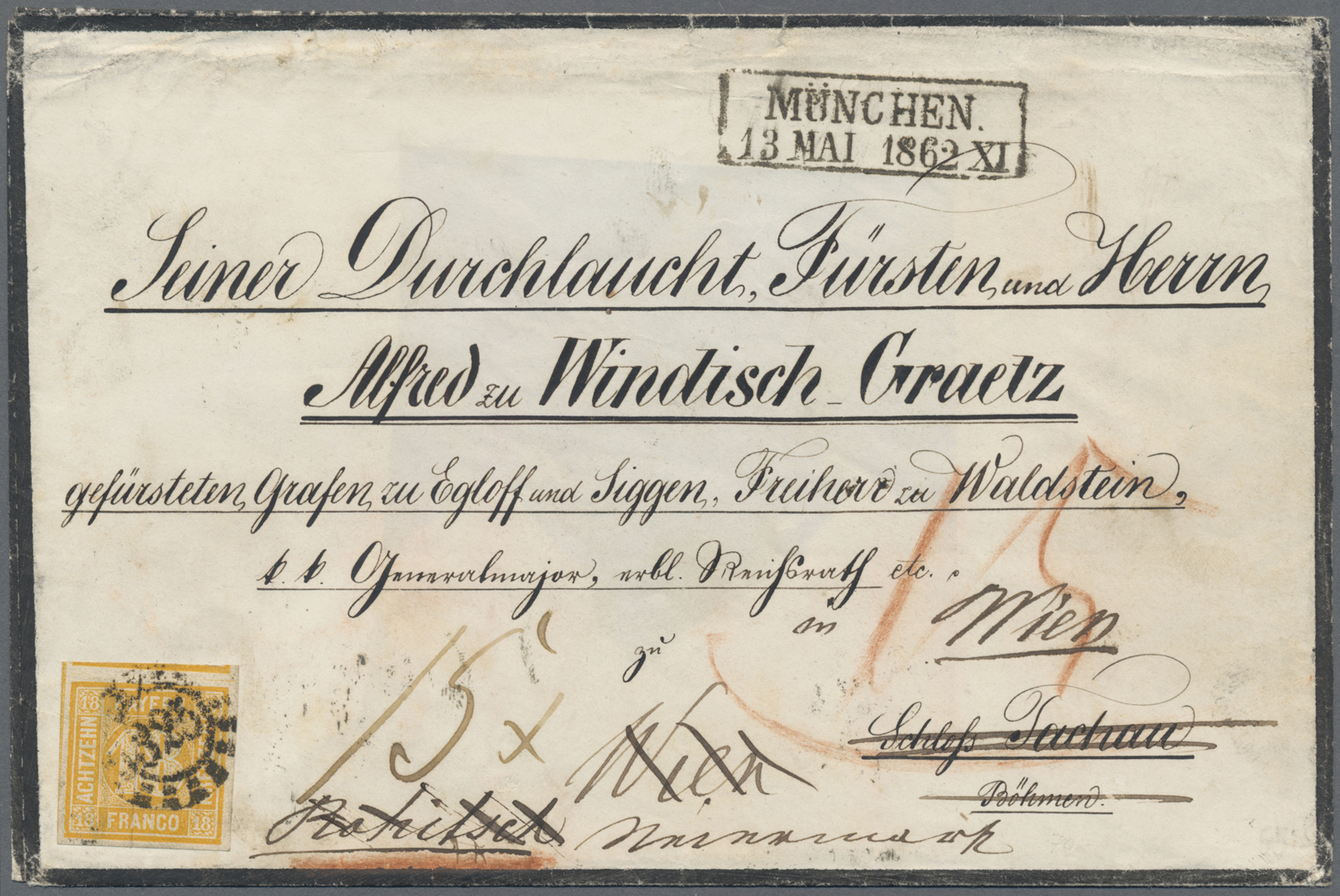 Lot 00118 - Bayern - Marken und Briefe - Auktionshaus Christoph Gärtner GmbH & Co. KG Intenational Rarities and contains lots from the collection of Peter Zgonc Lot 00118 - Bayern - Marken und Briefe - Auktionshaus Christoph Gärtner GmbH & Co. KG Intenational Rarities and contains lots from the collection of Peter Zgonc