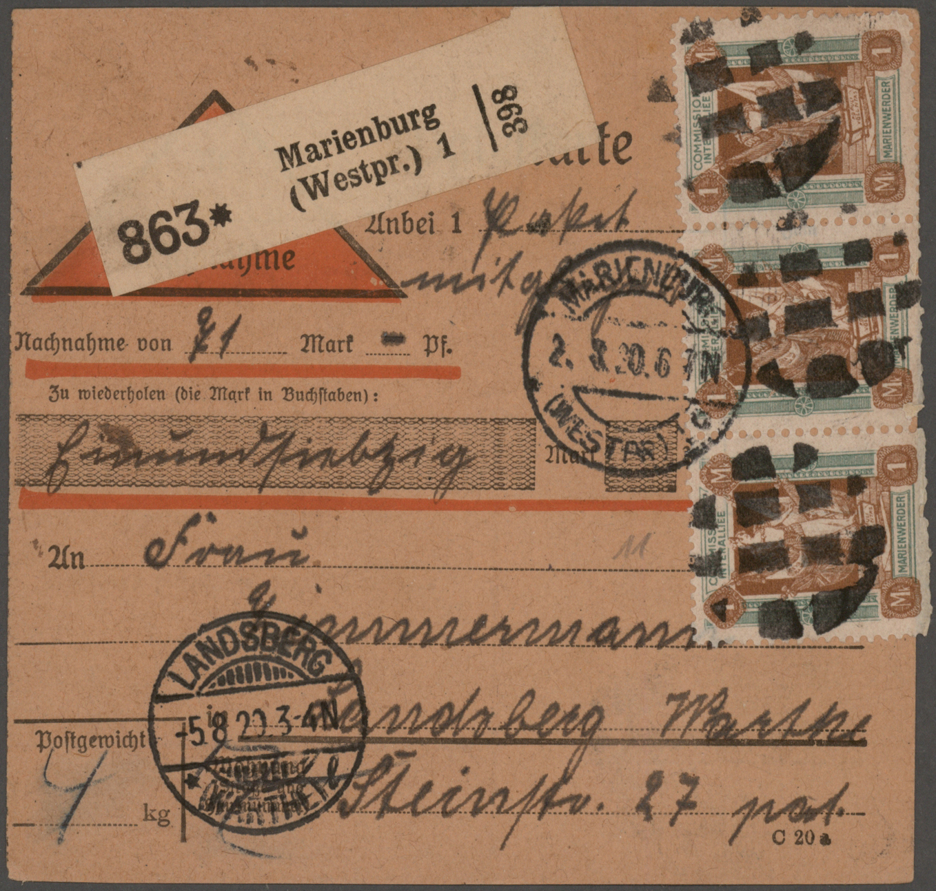 Lot 11024 - deutsche abstimmungsgebiete - Auktionshaus Christoph Gärtner GmbH & Co. KG 57th AUCTION - Day 5 Lot 11024 - deutsche abstimmungsgebiete - Auktionshaus Christoph Gärtner GmbH & Co. KG 57th AUCTION - Day 5