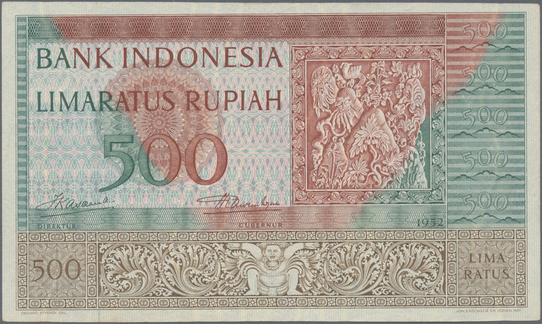 Lot 01324 - Indonesia / Indonesien | Banknoten  -  Auktionshaus Christoph Gärtner GmbH & Co. KG 58th AUCTION - Day 1