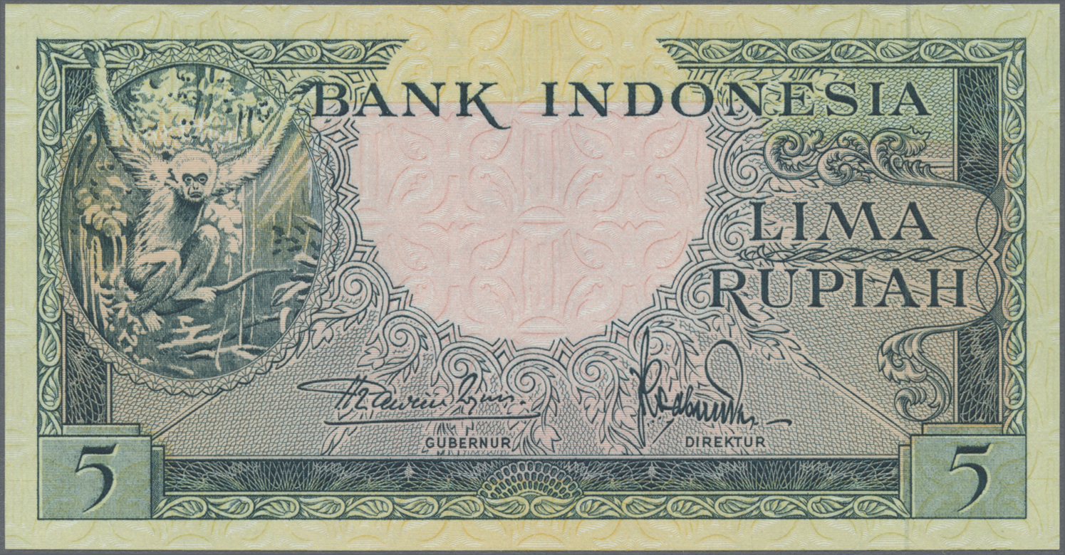 Lot 01325 - Indonesia / Indonesien | Banknoten  -  Auktionshaus Christoph Gärtner GmbH & Co. KG 58th AUCTION - Day 1