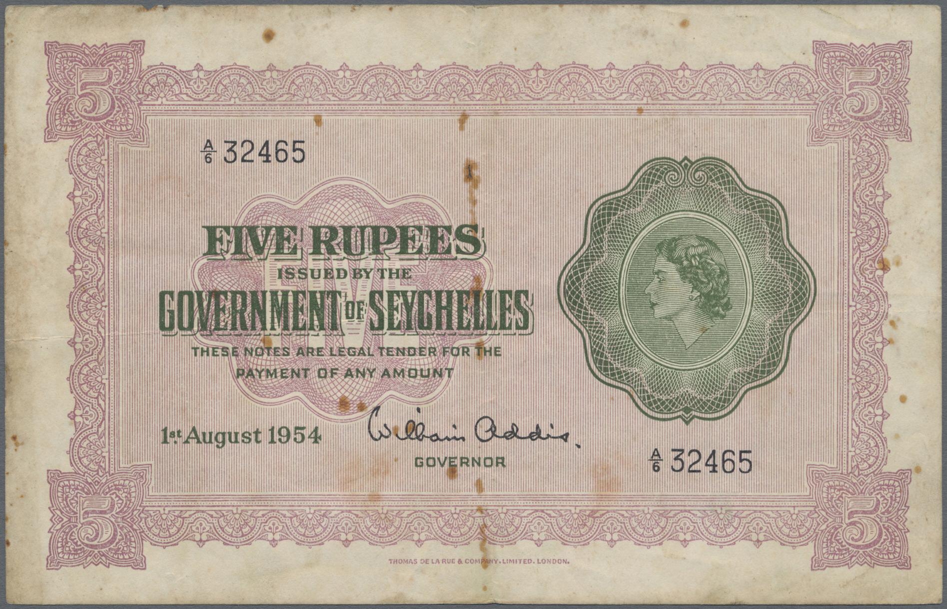 Lot 02549 - Seychelles / Seychellen | Banknoten - Auktionshaus Christoph Gärtner GmbH & Co. KG Sale #45 Banknotes Worldwide Lot 02549 - Seychelles / Seychellen | Banknoten - Auktionshaus Christoph Gärtner GmbH & Co. KG Sale #45 Banknotes Worldwide