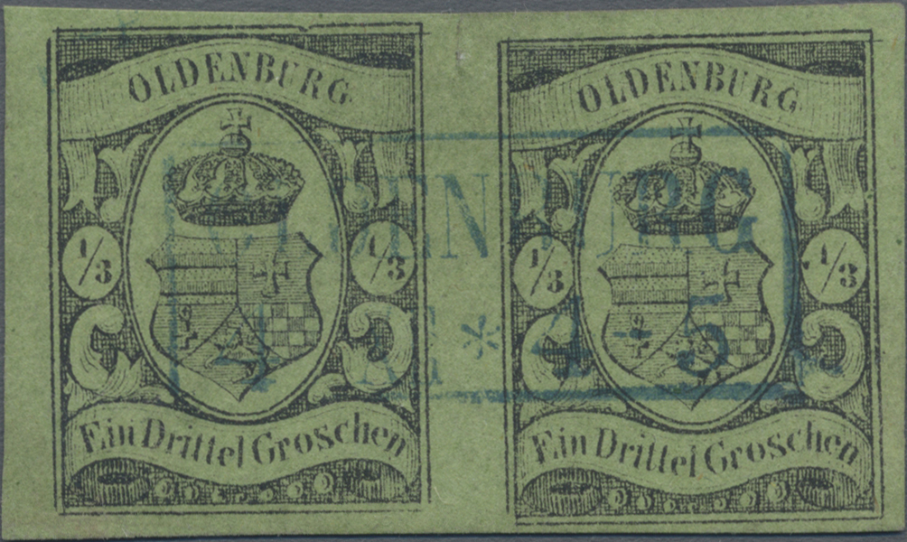 Lot 04371 - Oldenburg - Marken und Briefe - Auktionshaus Christoph Gärtner GmbH & Co. KG 58th AUCTION - Day 2 Lot 04371 - Oldenburg - Marken und Briefe - Auktionshaus Christoph Gärtner GmbH & Co. KG 58th AUCTION - Day 2