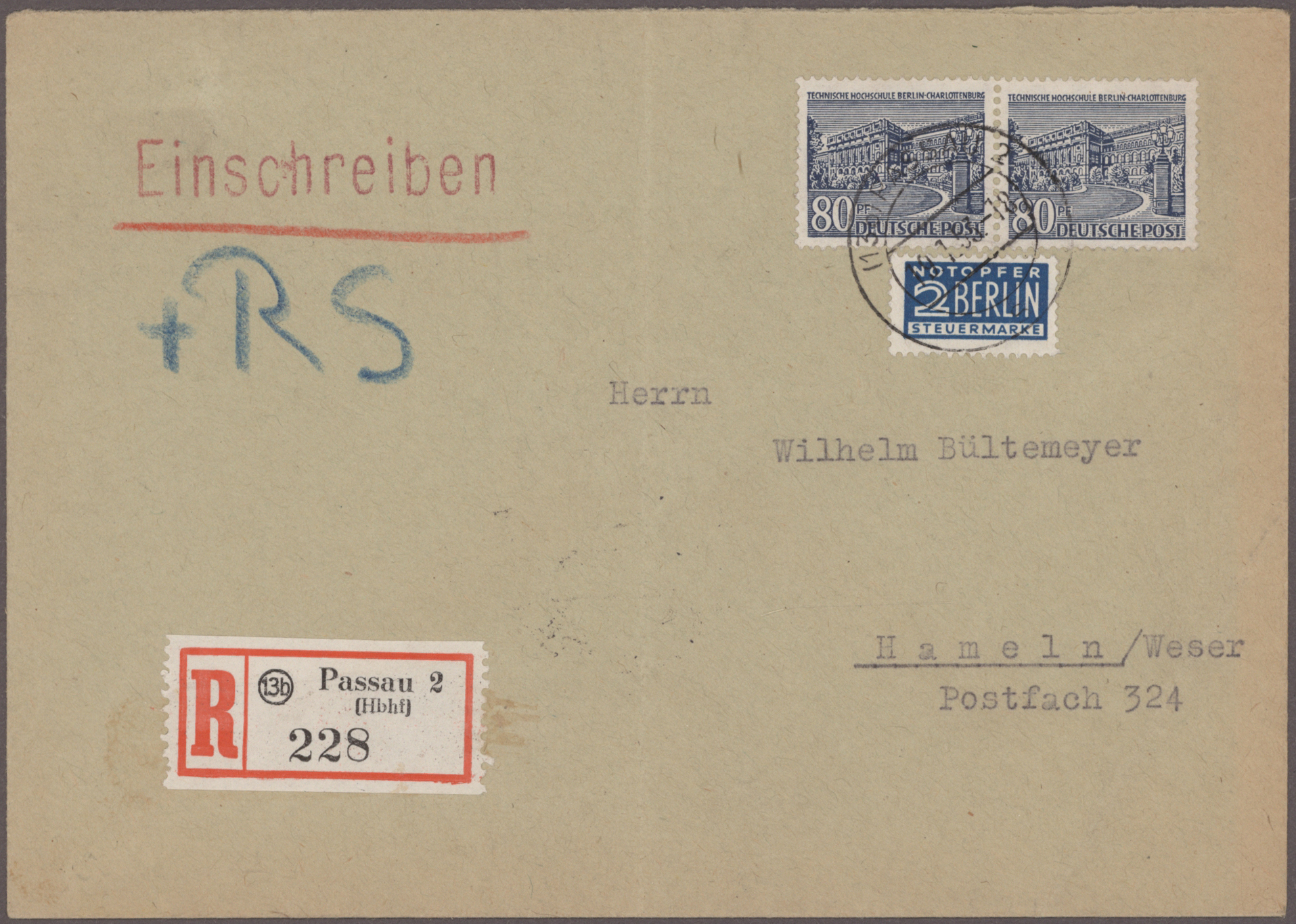 Stamp Auction berlin 52nd Auction Day 6, lot 18539