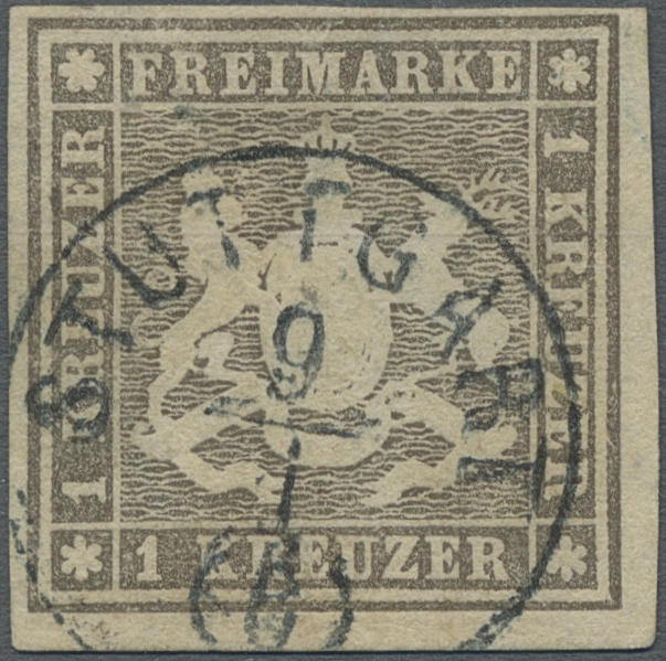 Lot 05227 - Württemberg - Marken und Briefe  -  Auktionshaus Christoph Gärtner GmbH & Co. KG 55th AUCTION - Day 3
