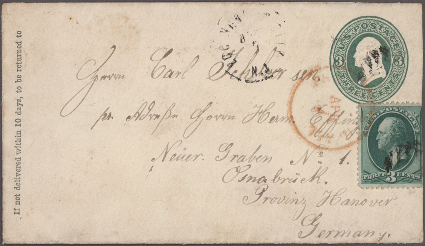 Lot 10771 - Deutsches Reich - Privatpost (Stadtpost) - Auktionshaus Christoph Gärtner GmbH & Co. KG 57th AUCTION - Day 5 Lot 10771 - Deutsches Reich - Privatpost (Stadtpost) - Auktionshaus Christoph Gärtner GmbH & Co. KG 57th AUCTION - Day 5