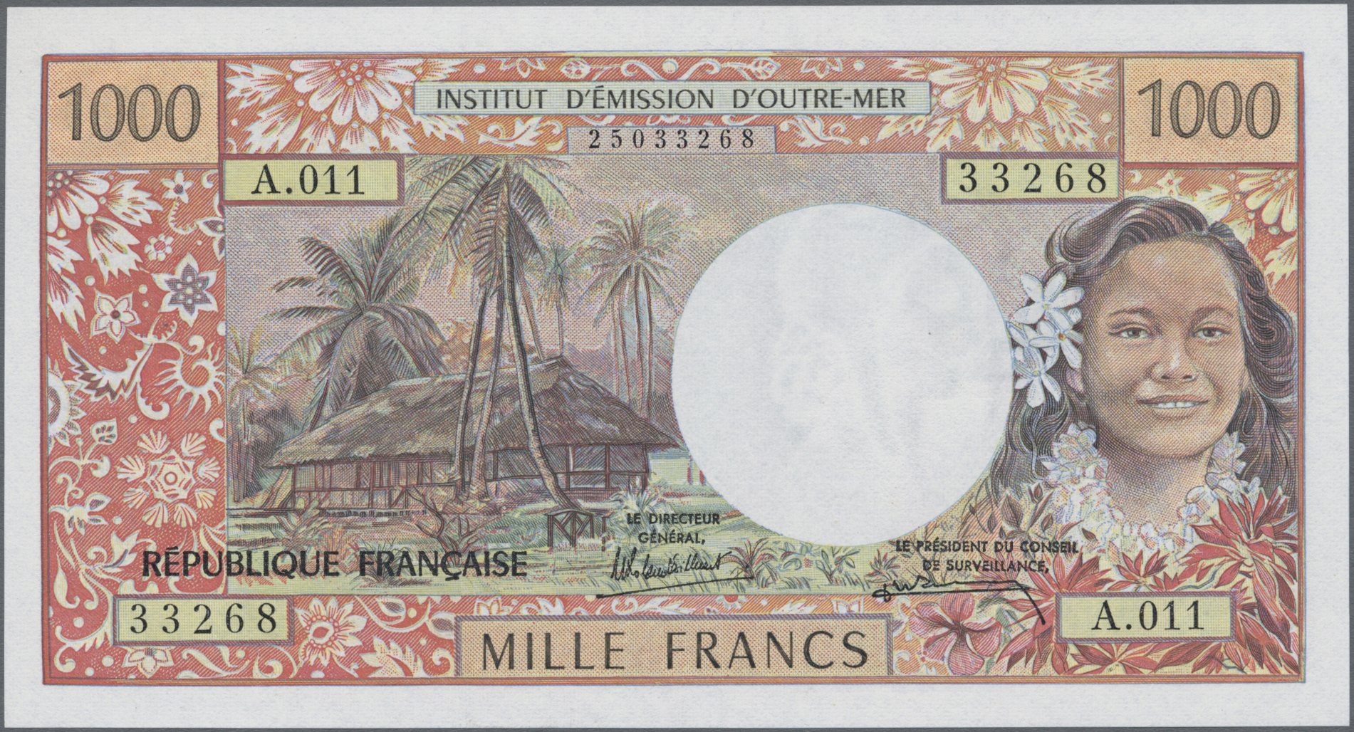 Lot 02661 - Tahiti | Banknoten  -  Auktionshaus Christoph Gärtner GmbH & Co. KG Sale #45 Banknotes Worldwide