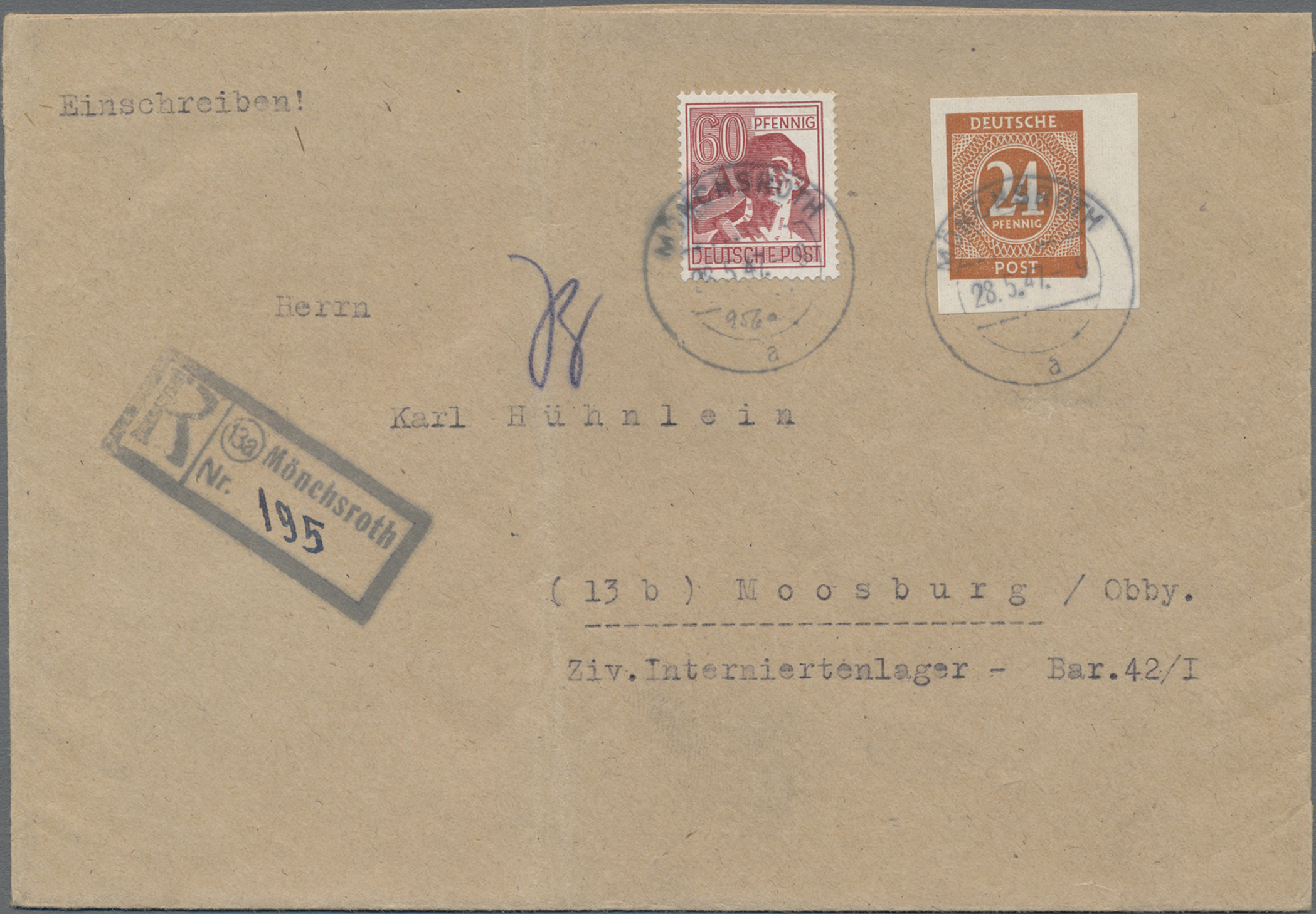 Lot 06169 - Alliierte Besetzung - Gemeinschaftsausgabe - Auktionshaus Christoph Gärtner GmbH & Co. KG 58th AUCTION - Day 2 Lot 06169 - Alliierte Besetzung - Gemeinschaftsausgabe - Auktionshaus Christoph Gärtner GmbH & Co. KG 58th AUCTION - Day 2