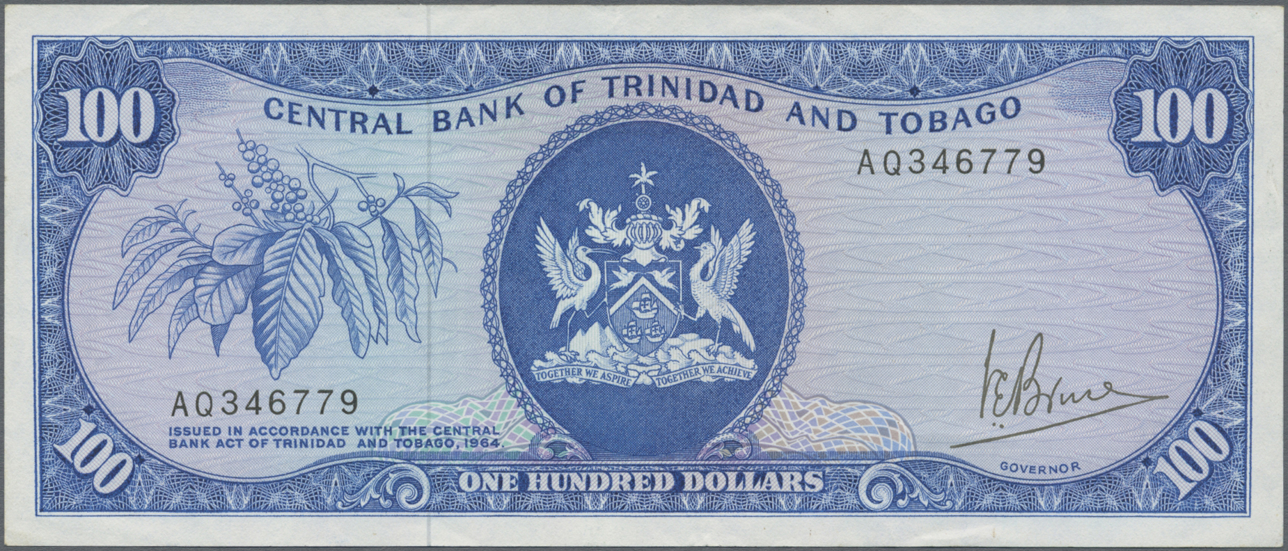 Lot 02686 - Trinidad & Tobago | Banknoten - Auktionshaus Christoph Gärtner GmbH & Co. KG Sale #45 Banknotes Worldwide Lot 02686 - Trinidad & Tobago | Banknoten - Auktionshaus Christoph Gärtner GmbH & Co. KG Sale #45 Banknotes Worldwide