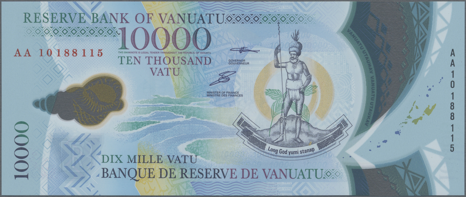 Lot 02848 - Vanuatu | Banknoten - Auktionshaus Christoph Gärtner GmbH & Co. KG Sale #45 Banknotes Worldwide Lot 02848 - Vanuatu | Banknoten - Auktionshaus Christoph Gärtner GmbH & Co. KG Sale #45 Banknotes Worldwide