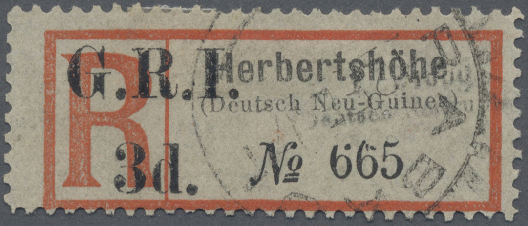 Lot 00168 - Deutsch-Neuguinea - Britische Besetzung  -  Auktionshaus Christoph Gärtner GmbH & Co. KG Intenational Rarities and contains lots from the collection of Peter Zgonc