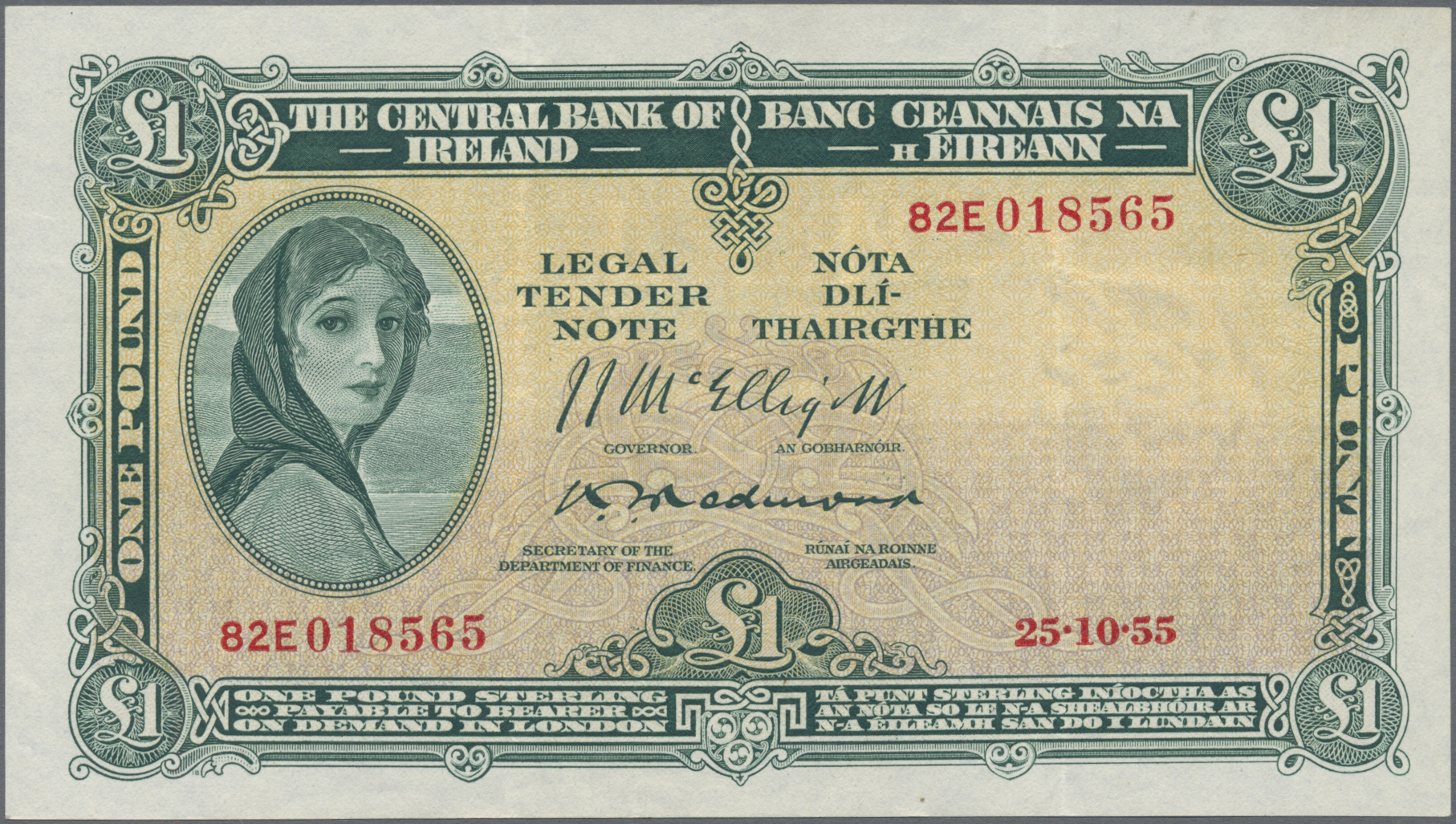 Lot 01370 - Ireland / Irland | Banknoten - Auktionshaus Christoph Gärtner GmbH & Co. KG 58th AUCTION - Day 1 Lot 01370 - Ireland / Irland | Banknoten - Auktionshaus Christoph Gärtner GmbH & Co. KG 58th AUCTION - Day 1