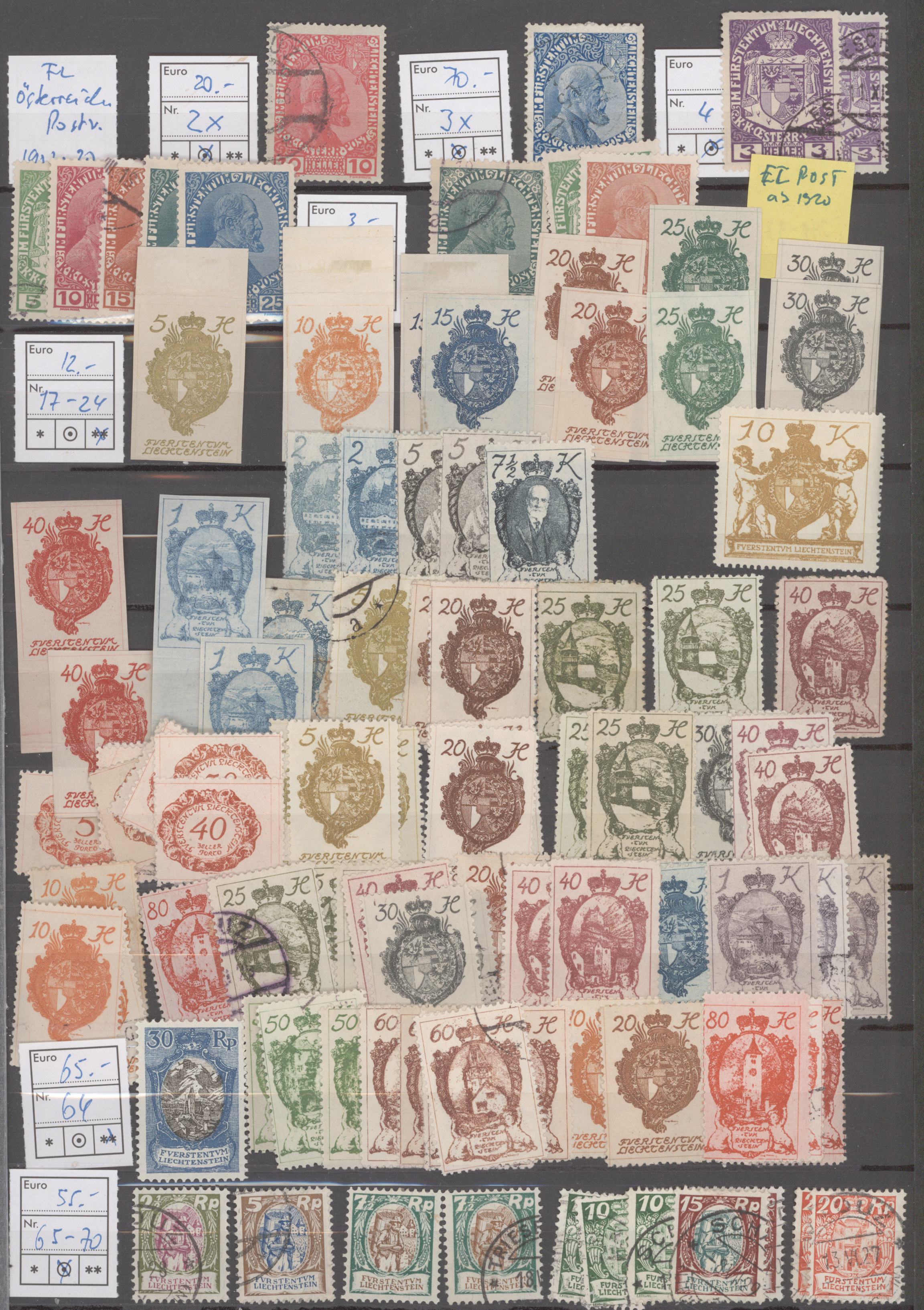Lot 09331 - Liechtenstein - Auktionshaus Christoph Gärtner GmbH & Co. KG 56th AUCTION - Day 4 Lot 09331 - Liechtenstein - Auktionshaus Christoph Gärtner GmbH & Co. KG 56th AUCTION - Day 4