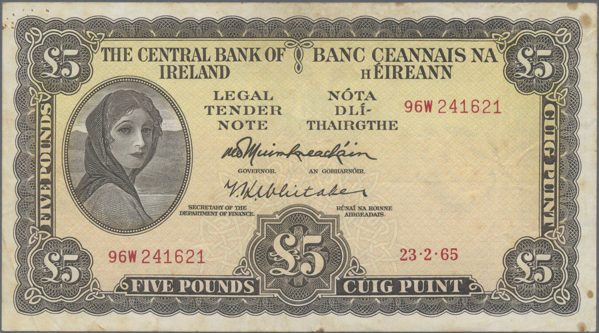 Lot 01373 - Ireland / Irland | Banknoten - Auktionshaus Christoph Gärtner GmbH & Co. KG 58th AUCTION - Day 1 Lot 01373 - Ireland / Irland | Banknoten - Auktionshaus Christoph Gärtner GmbH & Co. KG 58th AUCTION - Day 1