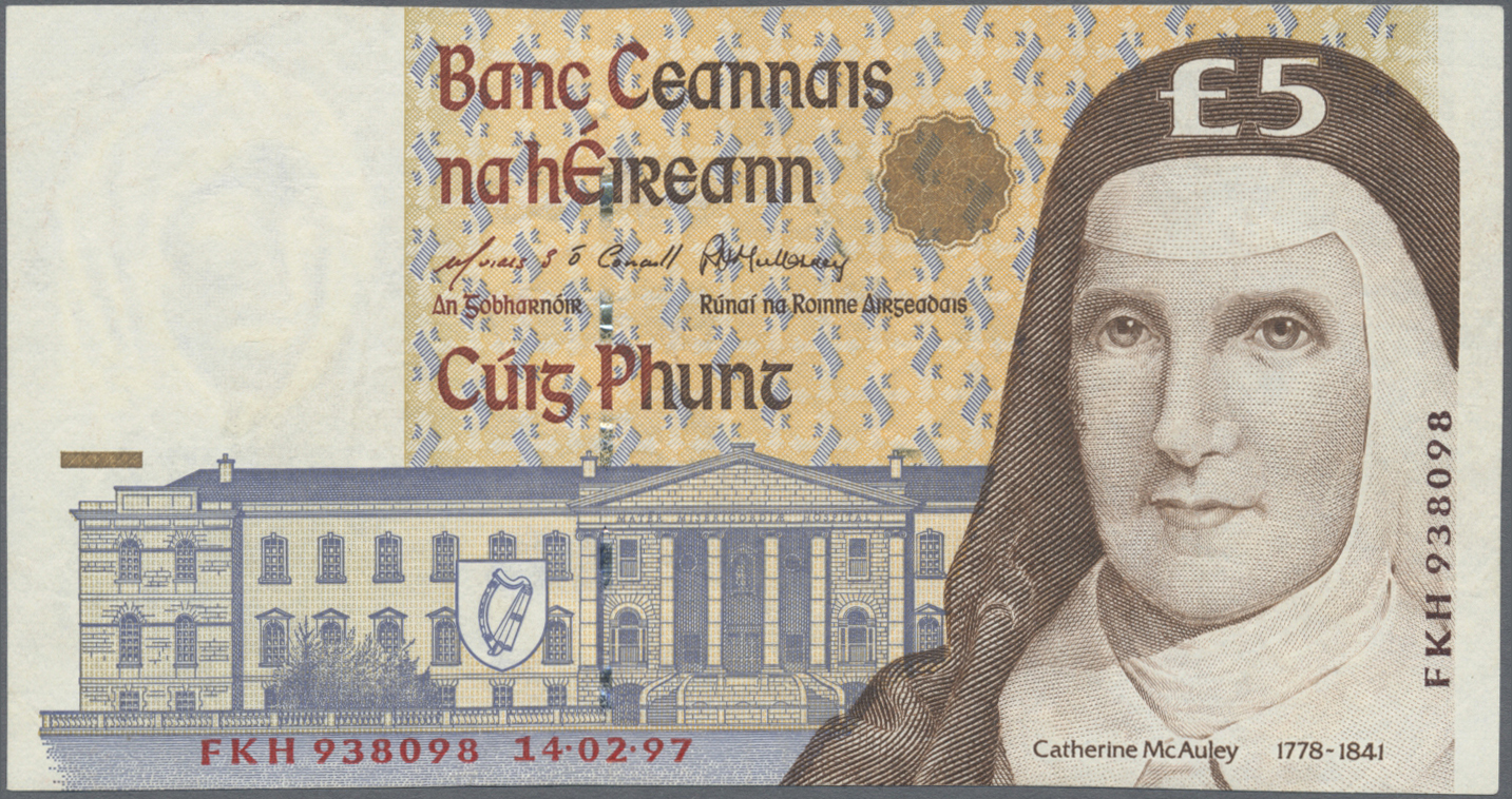 Lot 01375 - Ireland / Irland | Banknoten - Auktionshaus Christoph Gärtner GmbH & Co. KG 58th AUCTION - Day 1 Lot 01375 - Ireland / Irland | Banknoten - Auktionshaus Christoph Gärtner GmbH & Co. KG 58th AUCTION - Day 1