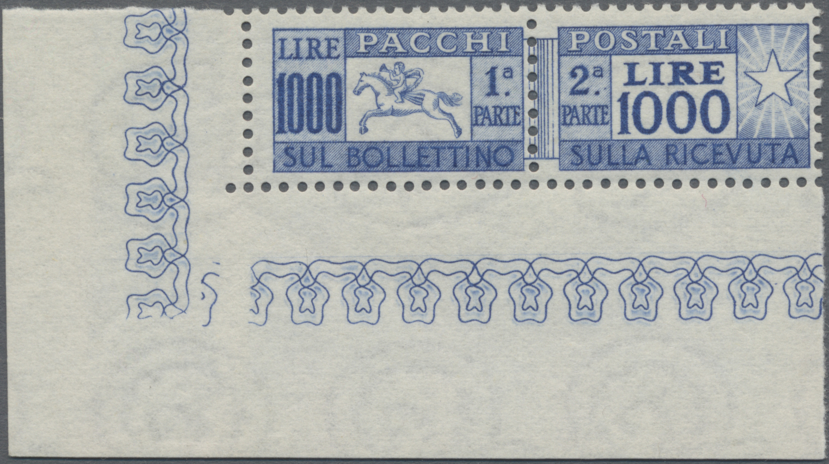 Lot 02927 - italien - paketmarken - Auktionshaus Christoph Gärtner GmbH & Co. KG 58th AUCTION - Day 2 Lot 02927 - italien - paketmarken - Auktionshaus Christoph Gärtner GmbH & Co. KG 58th AUCTION - Day 2