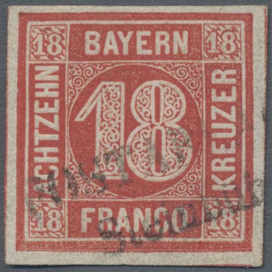 Lot 02216 - Bayern - Marken und Briefe  -  Auktionshaus Christoph Gärtner GmbH & Co. KG 50th Auction Anniversary Auction - Day 7
