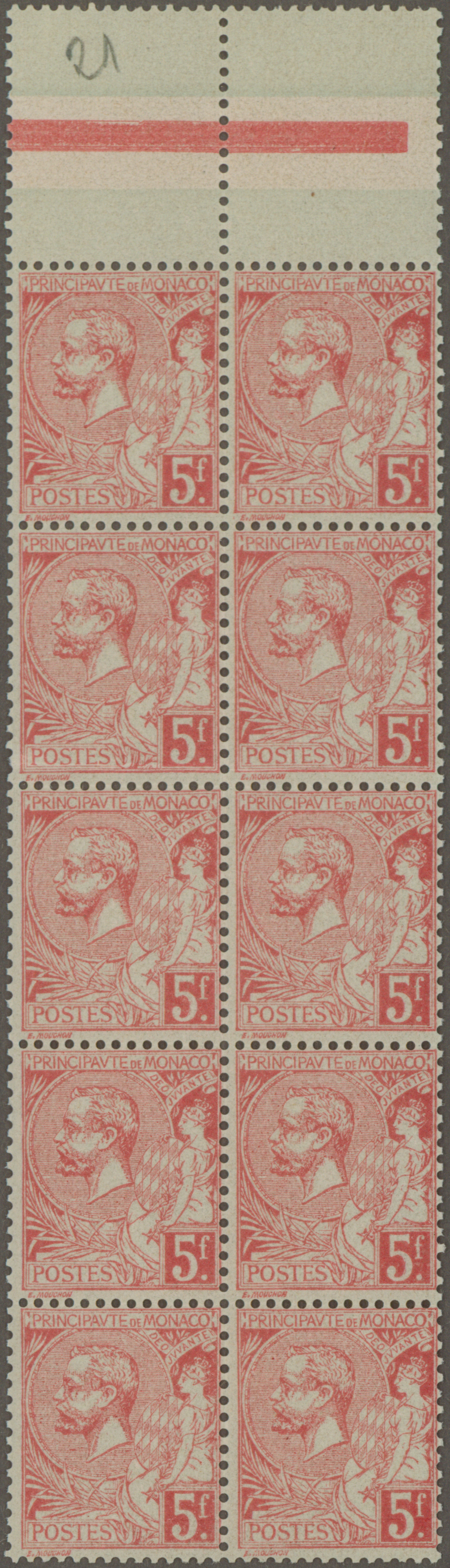 Lot 03751 - Monaco - Auktionshaus Christoph Gärtner GmbH & Co. KG 57th AUCTION - Day 2 Lot 03751 - Monaco - Auktionshaus Christoph Gärtner GmbH & Co. KG 57th AUCTION - Day 2