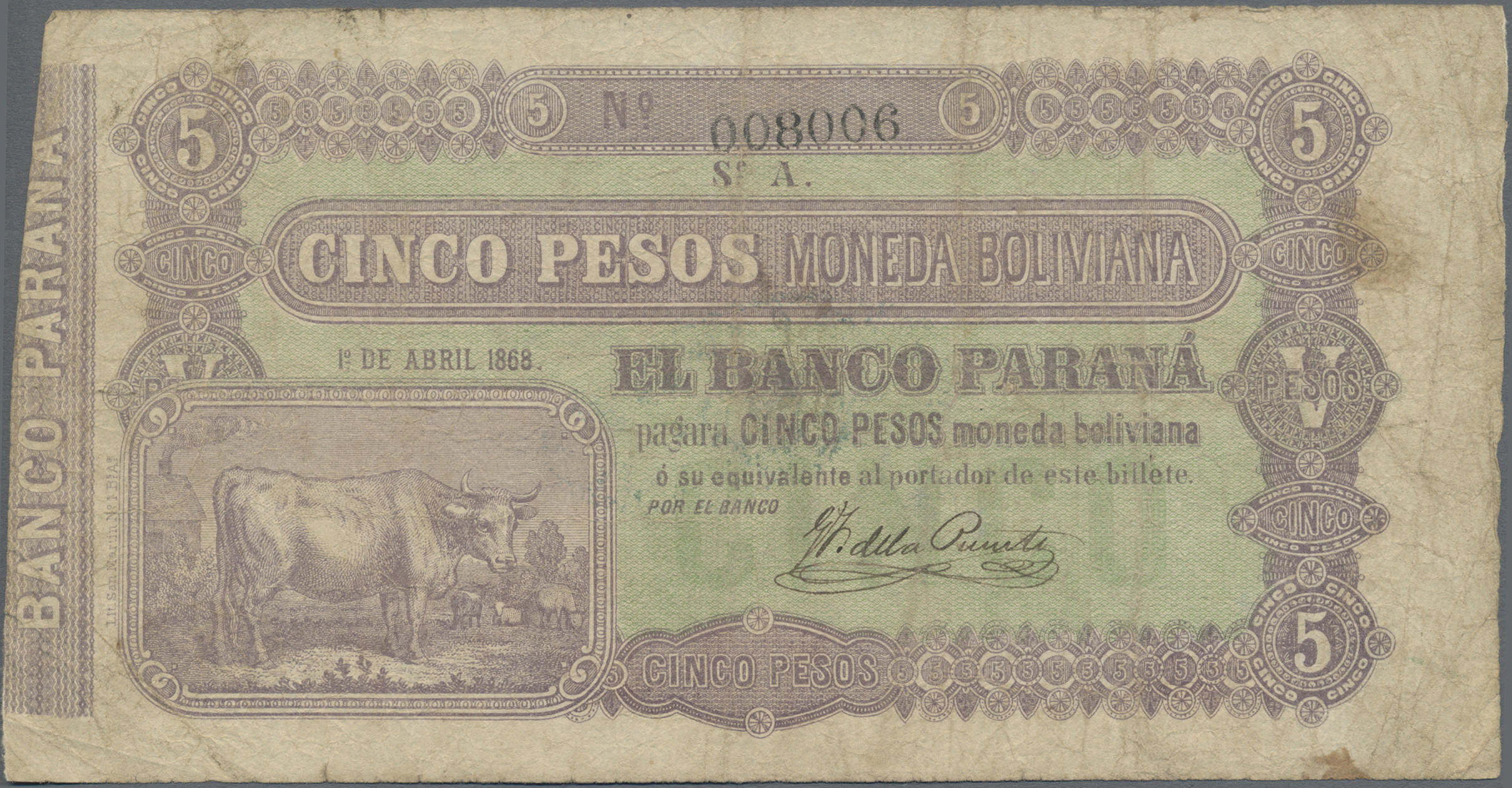 Lot 01058 - Argentina / Argentinien | Banknoten - Auktionshaus Christoph Gärtner GmbH & Co. KG Sale #45 Banknotes Worldwide Lot 01058 - Argentina / Argentinien | Banknoten - Auktionshaus Christoph Gärtner GmbH & Co. KG Sale #45 Banknotes Worldwide