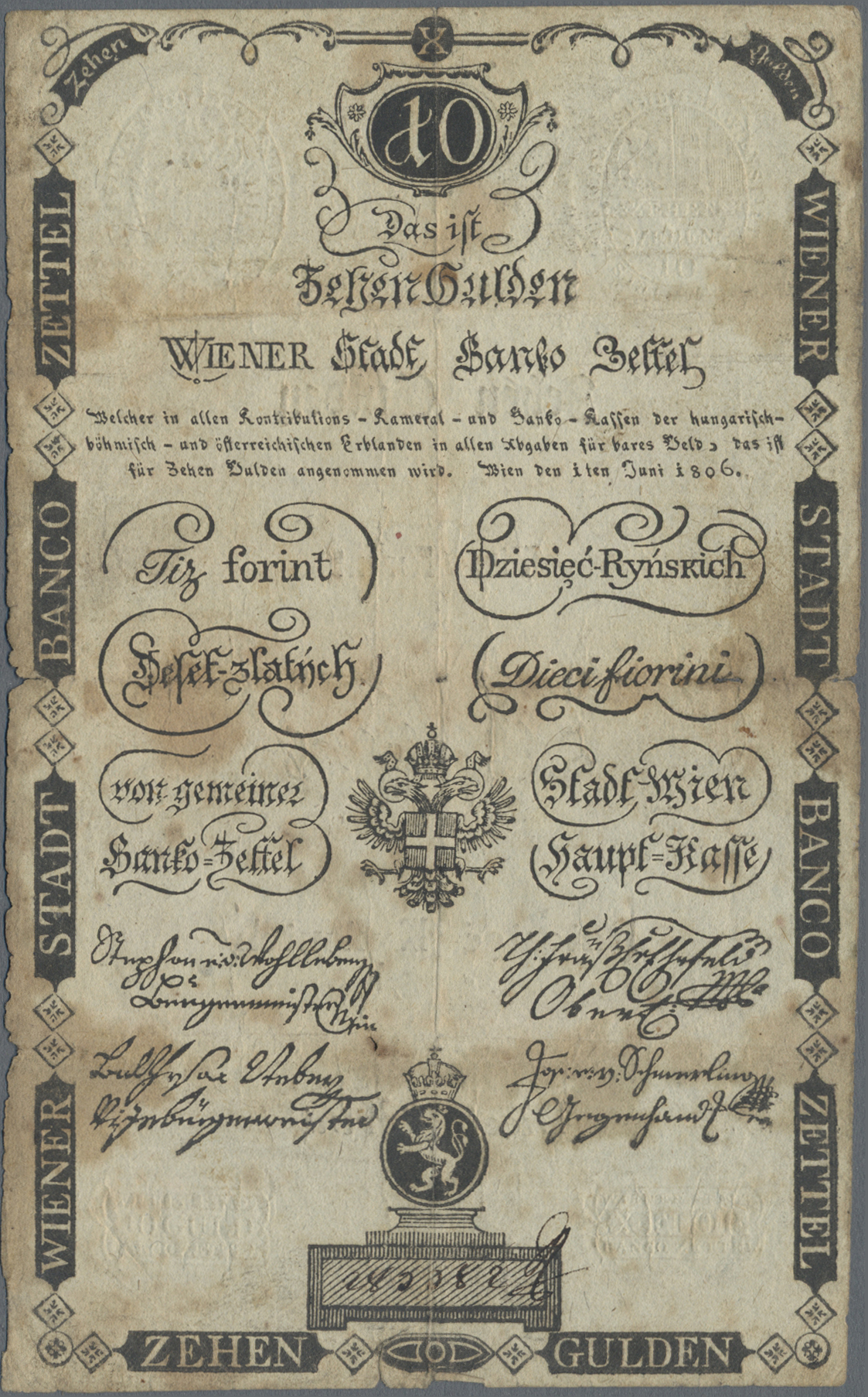 Lot 01074 - Austria / Österreich | Banknoten - Auktionshaus Christoph Gärtner GmbH & Co. KG Sale #45 Banknotes Worldwide Lot 01074 - Austria / Österreich | Banknoten - Auktionshaus Christoph Gärtner GmbH & Co. KG Sale #45 Banknotes Worldwide