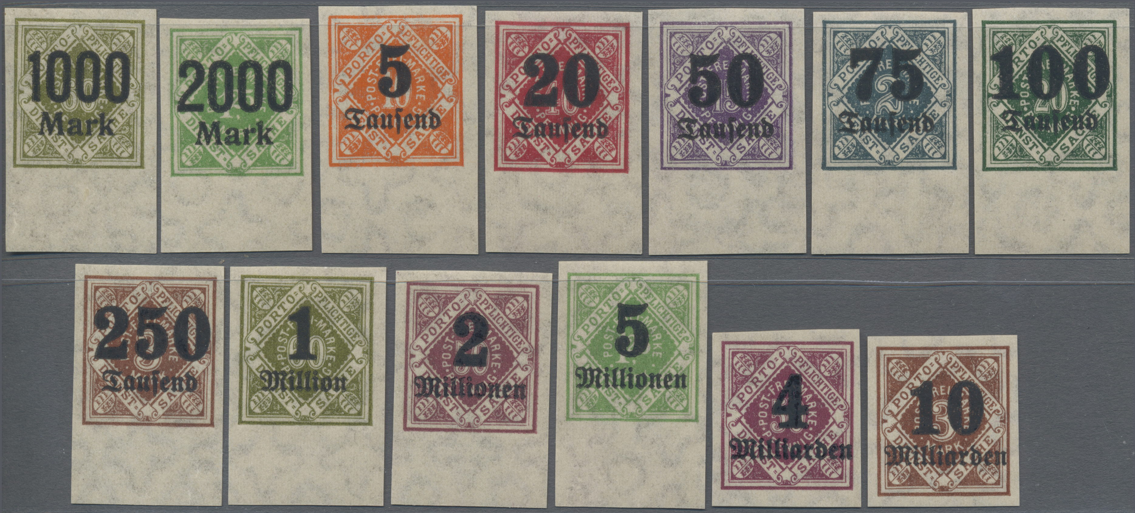 Lot 04914 - Württemberg - Marken und Briefe - Auktionshaus Christoph Gärtner GmbH & Co. KG 57th AUCTION - Day 3 Lot 04914 - Württemberg - Marken und Briefe - Auktionshaus Christoph Gärtner GmbH & Co. KG 57th AUCTION - Day 3