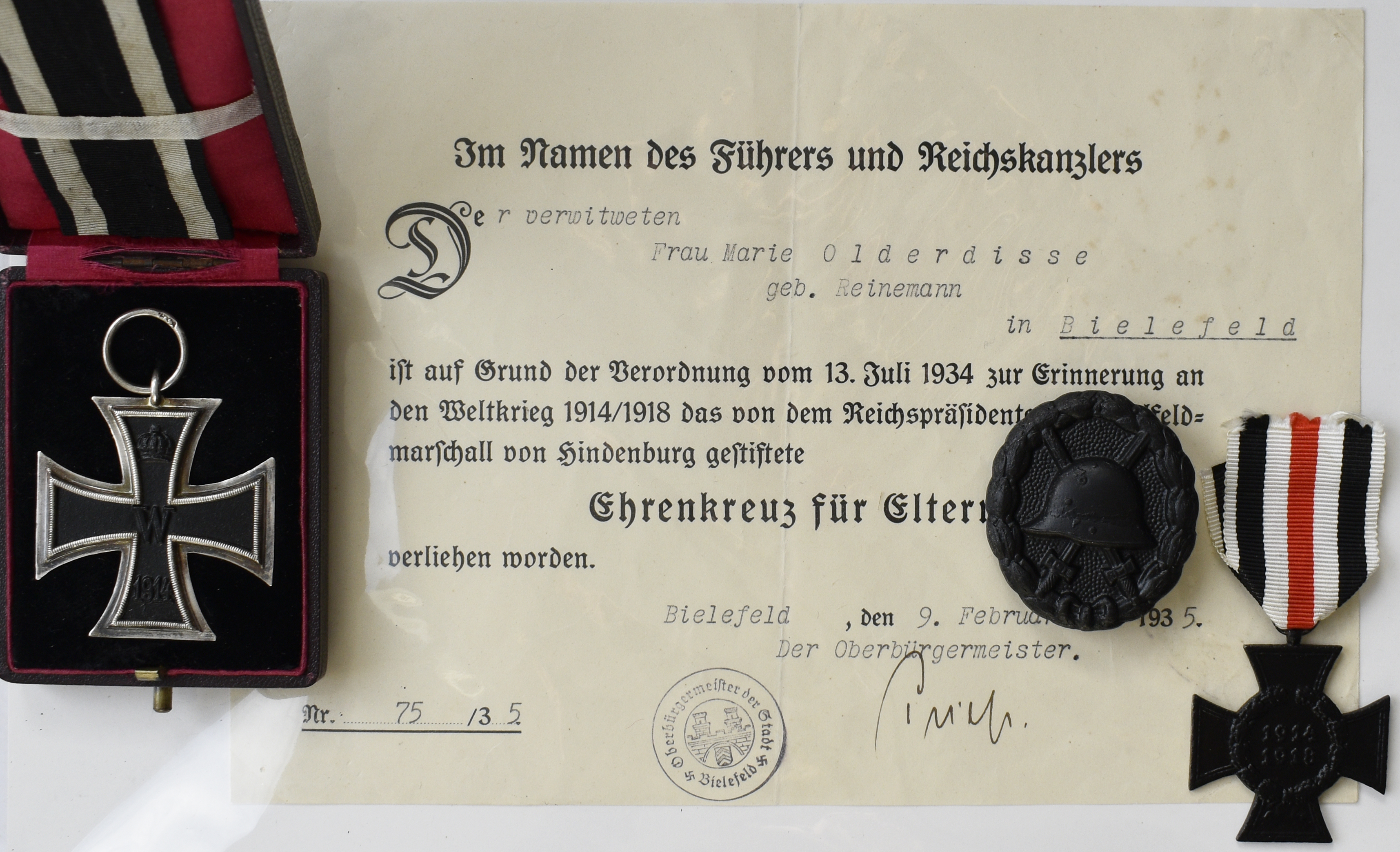 Lot 01824 - Orden & Ehrenzeichen | Münzen  -  Auktionshaus Christoph Gärtner GmbH & Co. KG 55th AUCTION - Day 1