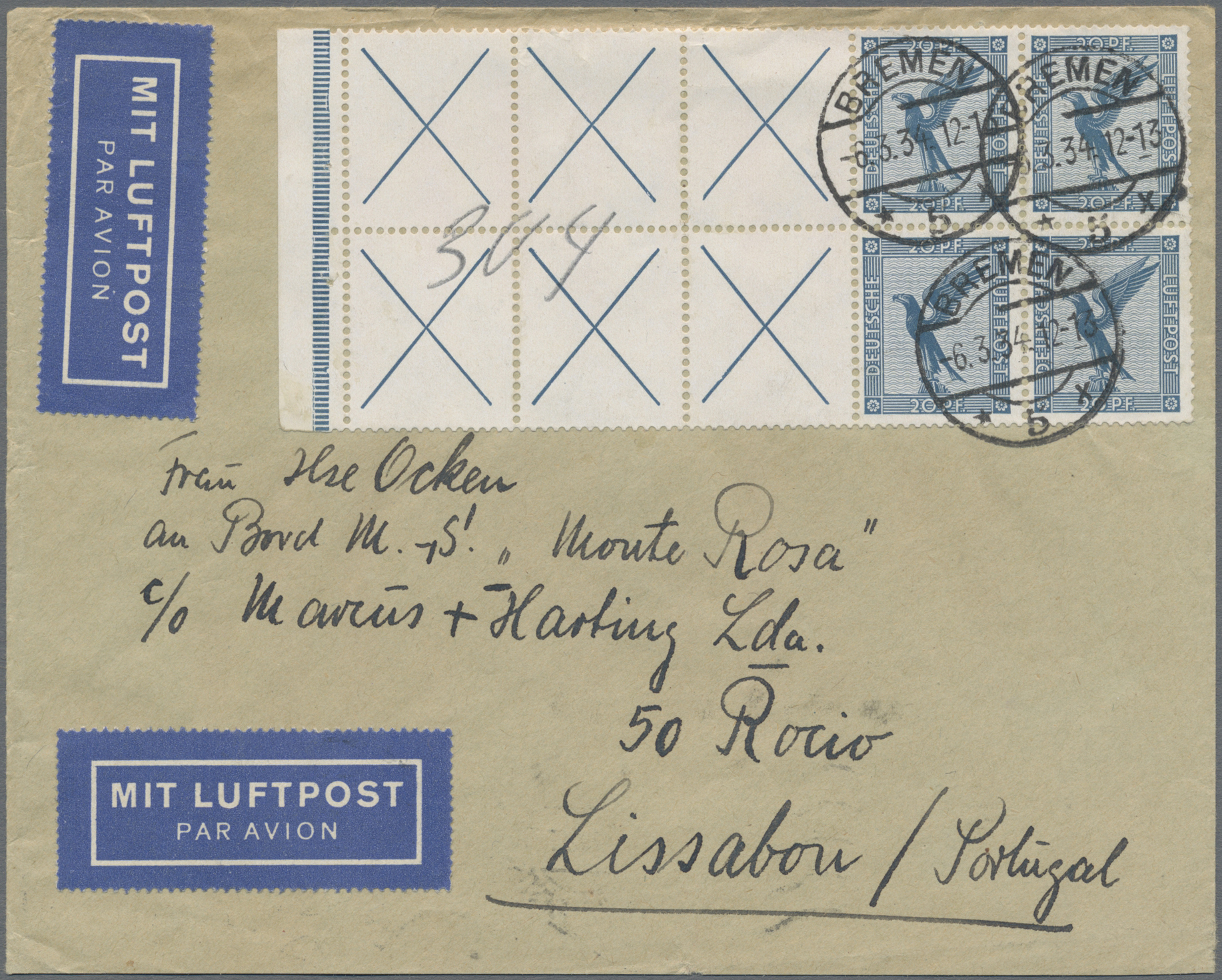 Lot 05268 - Deutsches Reich - Zusammendrucke - Auktionshaus Christoph Gärtner GmbH & Co. KG 57th AUCTION - Day 3 Lot 05268 - Deutsches Reich - Zusammendrucke - Auktionshaus Christoph Gärtner GmbH & Co. KG 57th AUCTION - Day 3