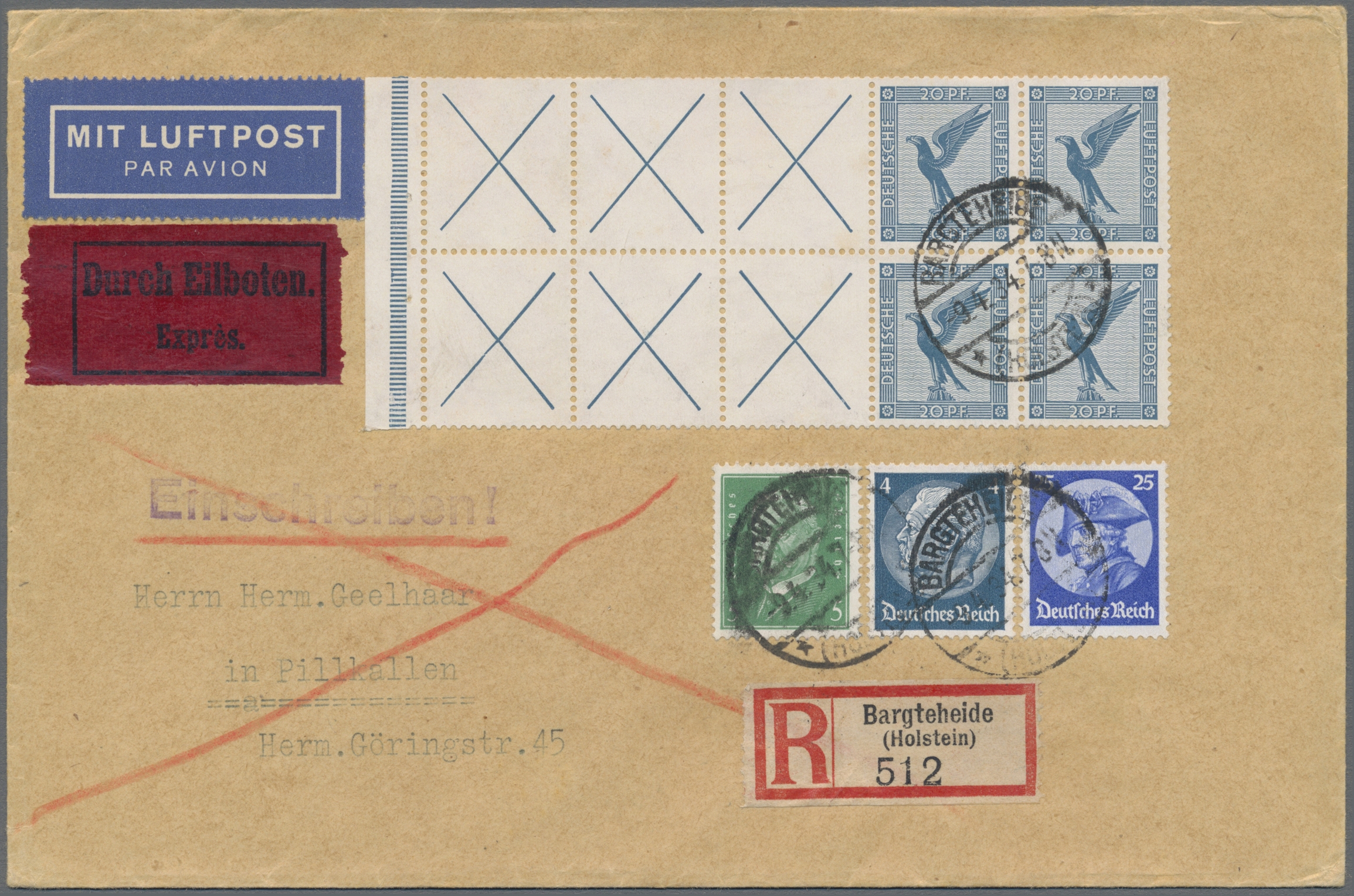 Lot 05267 - Deutsches Reich - Zusammendrucke - Auktionshaus Christoph Gärtner GmbH & Co. KG 57th AUCTION - Day 3 Lot 05267 - Deutsches Reich - Zusammendrucke - Auktionshaus Christoph Gärtner GmbH & Co. KG 57th AUCTION - Day 3