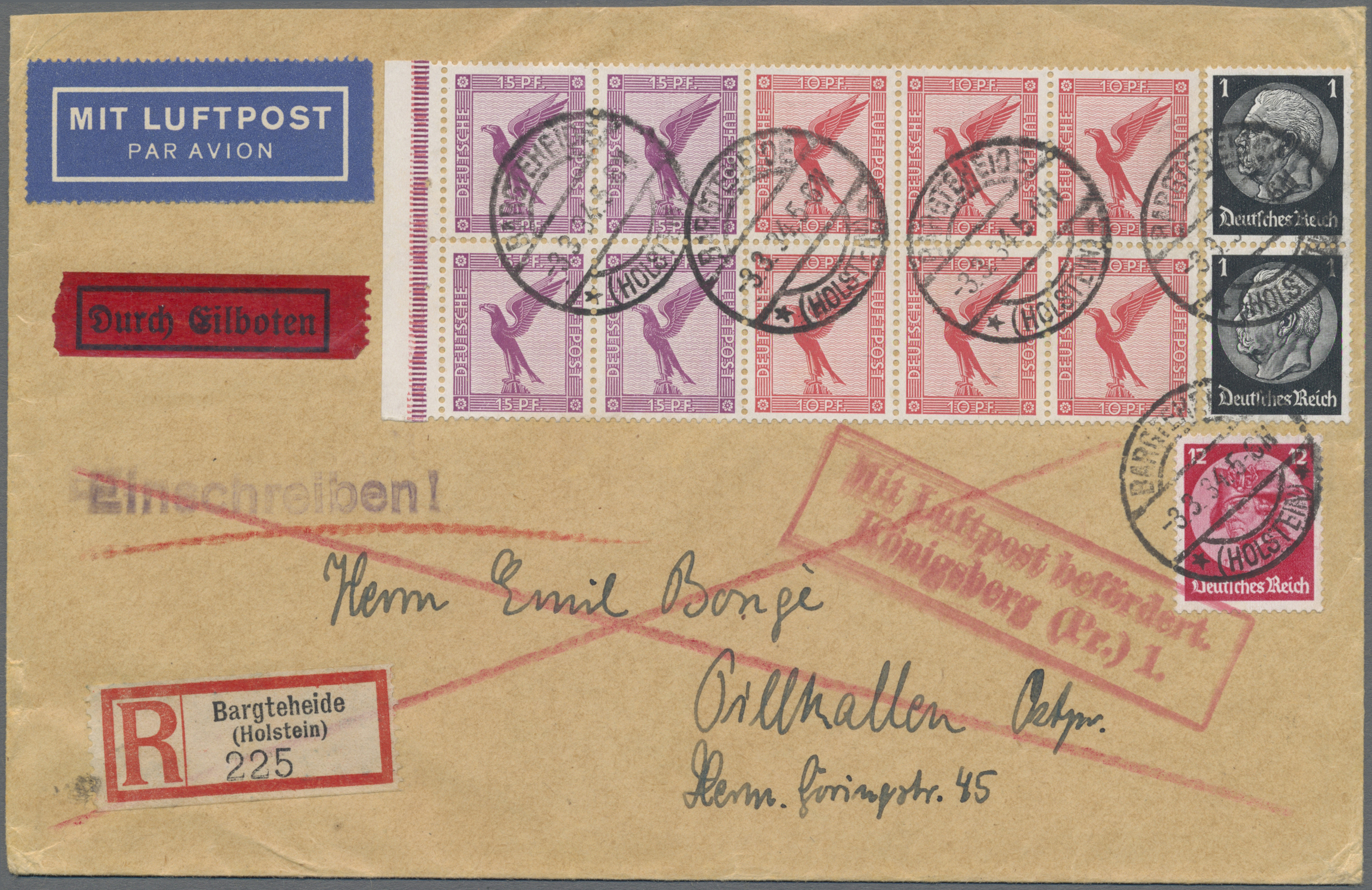 Lot 05265 - Deutsches Reich - Zusammendrucke - Auktionshaus Christoph Gärtner GmbH & Co. KG 57th AUCTION - Day 3 Lot 05265 - Deutsches Reich - Zusammendrucke - Auktionshaus Christoph Gärtner GmbH & Co. KG 57th AUCTION - Day 3