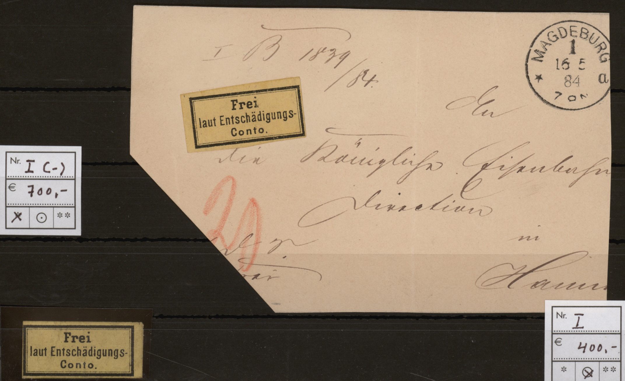 Lot 14236 - Deutsches Reich - Dienstmarken - Auktionshaus Christoph Gärtner GmbH & Co. KG 58th AUCTION - Day 5 Lot 14236 - Deutsches Reich - Dienstmarken - Auktionshaus Christoph Gärtner GmbH & Co. KG 58th AUCTION - Day 5