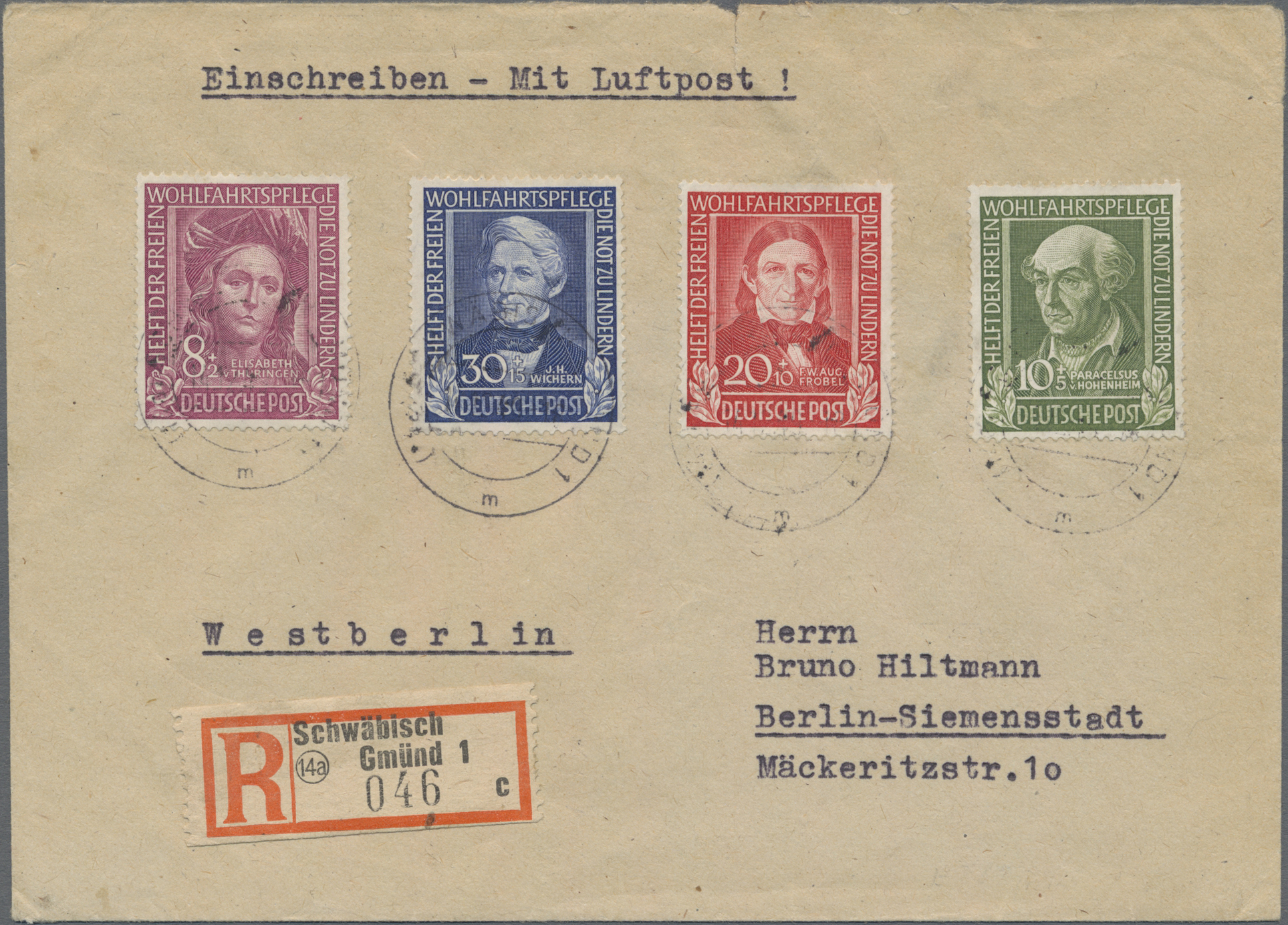 Lot 04575 - bundesrepublik deutschland  -  Auktionshaus Christoph Gärtner GmbH & Co. KG 53rd AUCTION - Day 3 Germany
