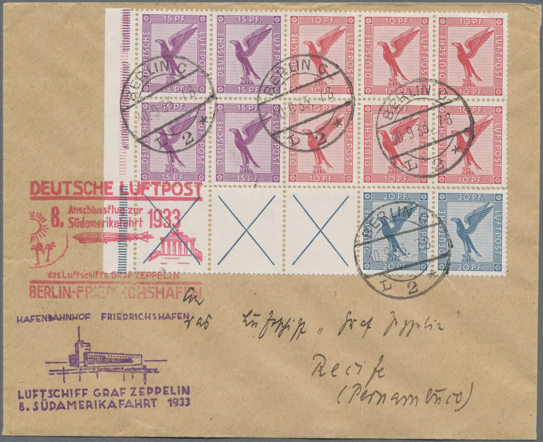 Lot 05266 - Deutsches Reich - Zusammendrucke - Auktionshaus Christoph Gärtner GmbH & Co. KG 57th AUCTION - Day 3 Lot 05266 - Deutsches Reich - Zusammendrucke - Auktionshaus Christoph Gärtner GmbH & Co. KG 57th AUCTION - Day 3