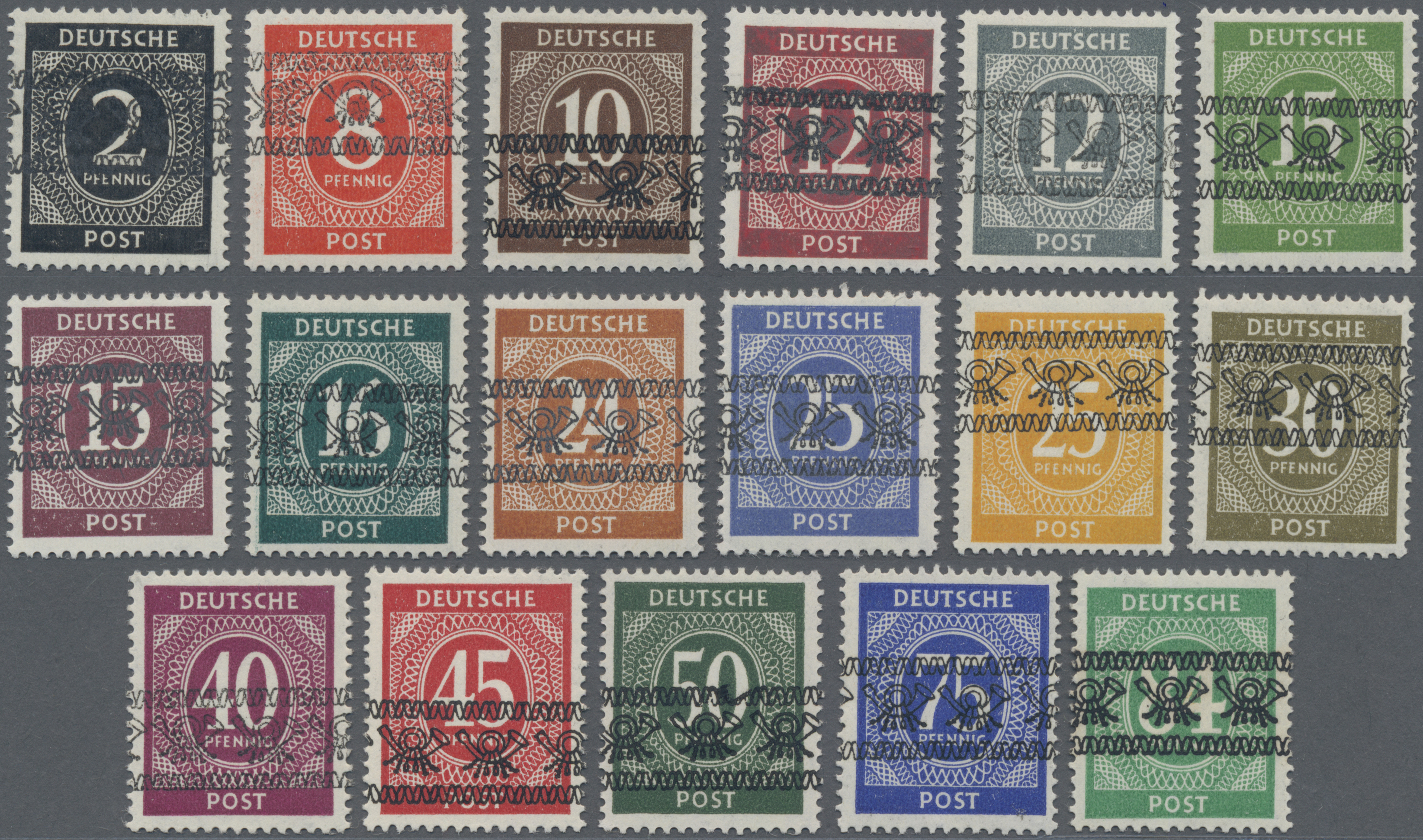 Lot 06686 - bizone - Auktionshaus Christoph Gärtner GmbH & Co. KG 57th AUCTION - Day 3 Lot 06686 - bizone - Auktionshaus Christoph Gärtner GmbH & Co. KG 57th AUCTION - Day 3