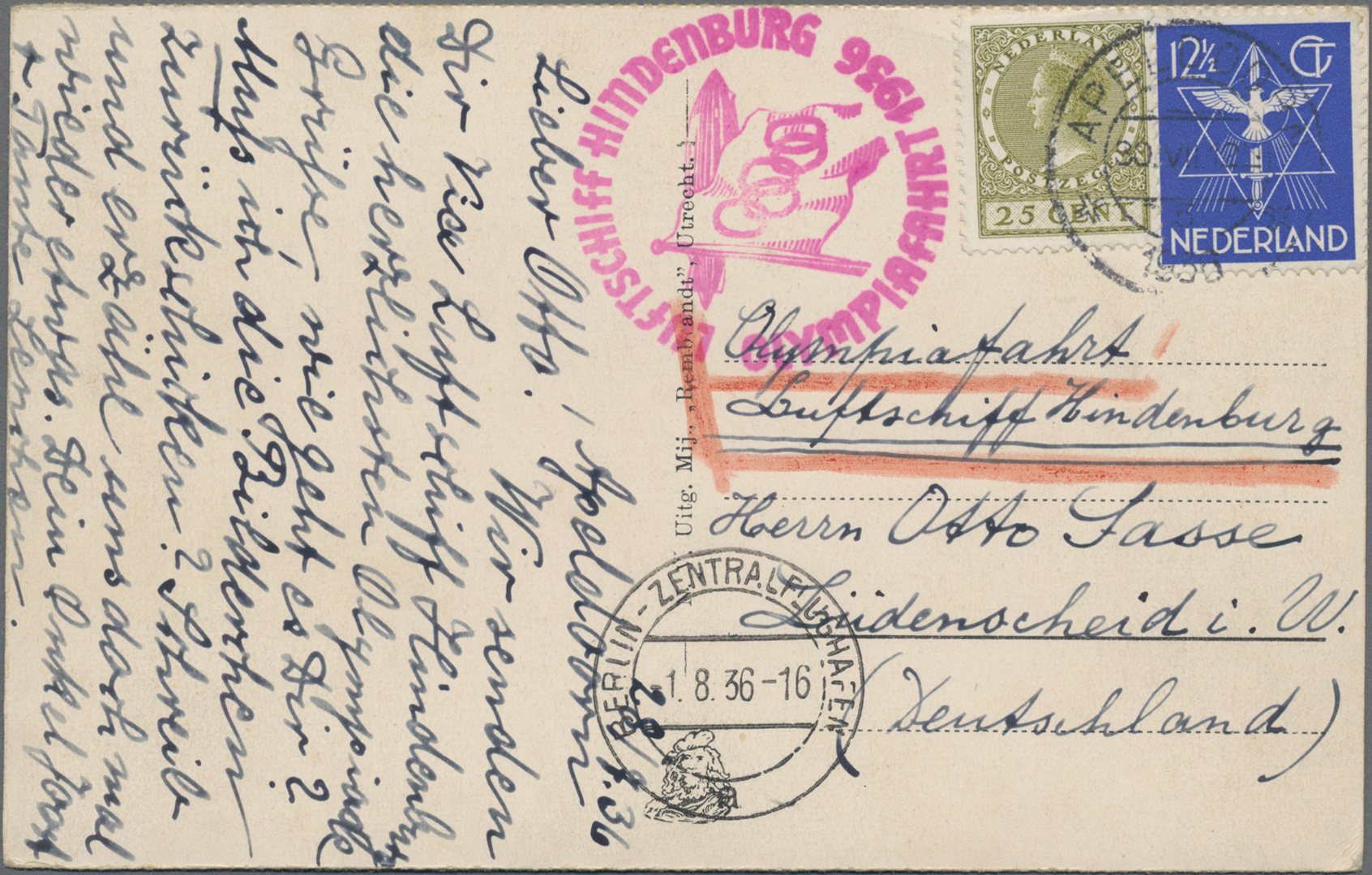 Lot 03172 - zeppelinpost europa - Auktionshaus Christoph Gärtner GmbH & Co. KG 57th AUCTION - Day 2 Lot 03172 - zeppelinpost europa - Auktionshaus Christoph Gärtner GmbH & Co. KG 57th AUCTION - Day 2