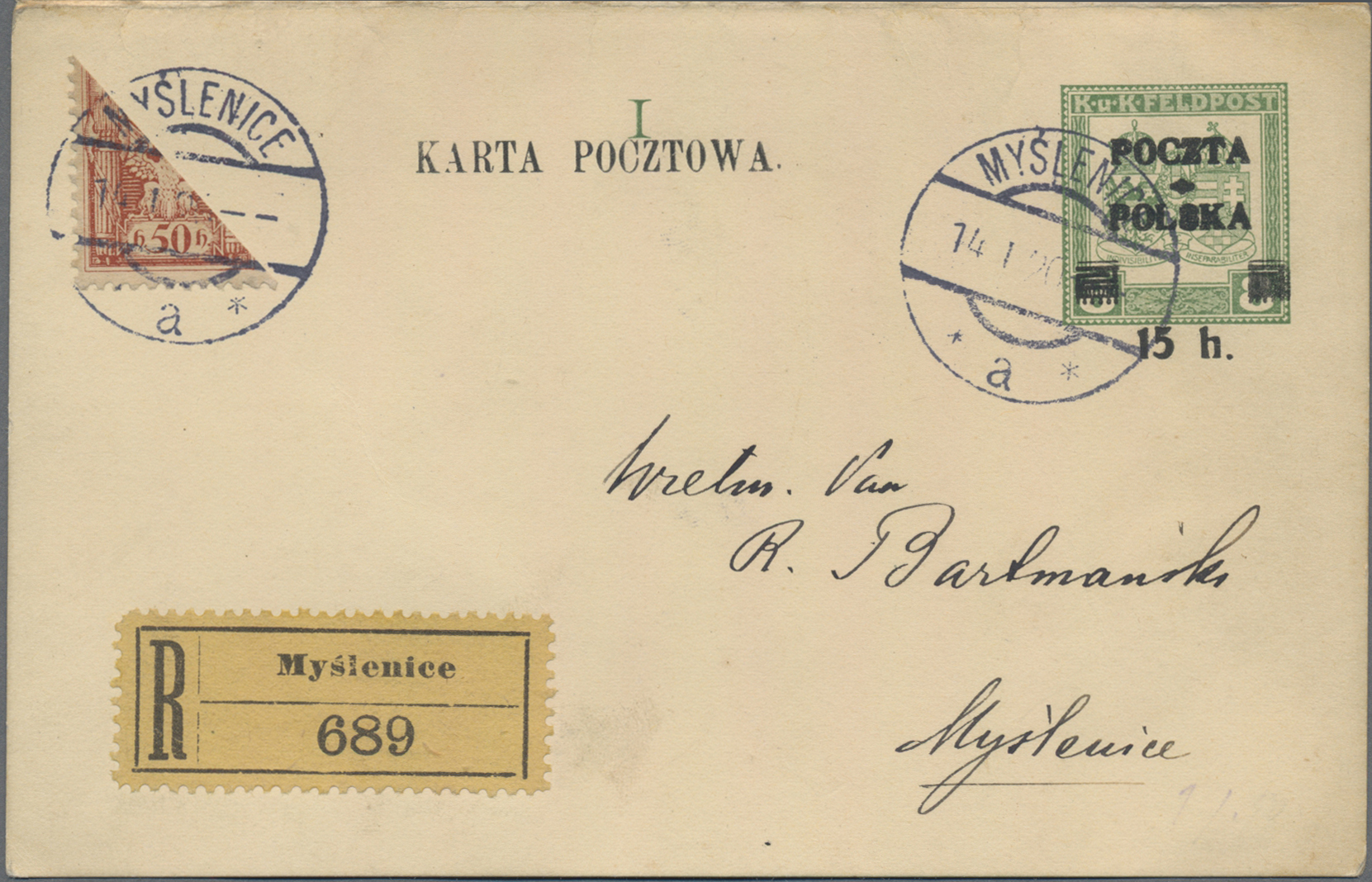 Lot 04045 - Polen - Ganzsachen - Auktionshaus Christoph Gärtner GmbH & Co. KG 57th AUCTION - Day 2 Lot 04045 - Polen - Ganzsachen - Auktionshaus Christoph Gärtner GmbH & Co. KG 57th AUCTION - Day 2