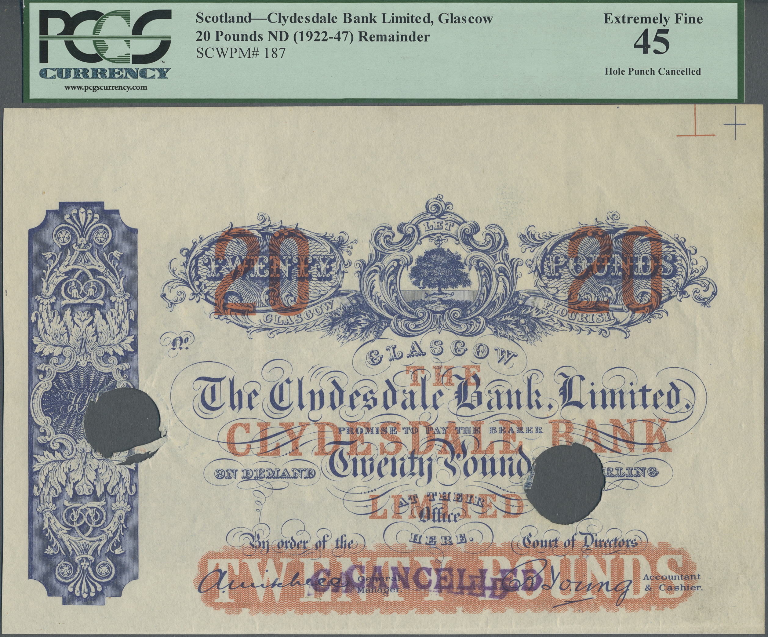 Lot 02507 - Scotland / Schottland | Banknoten - Auktionshaus Christoph Gärtner GmbH & Co. KG Sale #45 Banknotes Worldwide Lot 02507 - Scotland / Schottland | Banknoten - Auktionshaus Christoph Gärtner GmbH & Co. KG Sale #45 Banknotes Worldwide