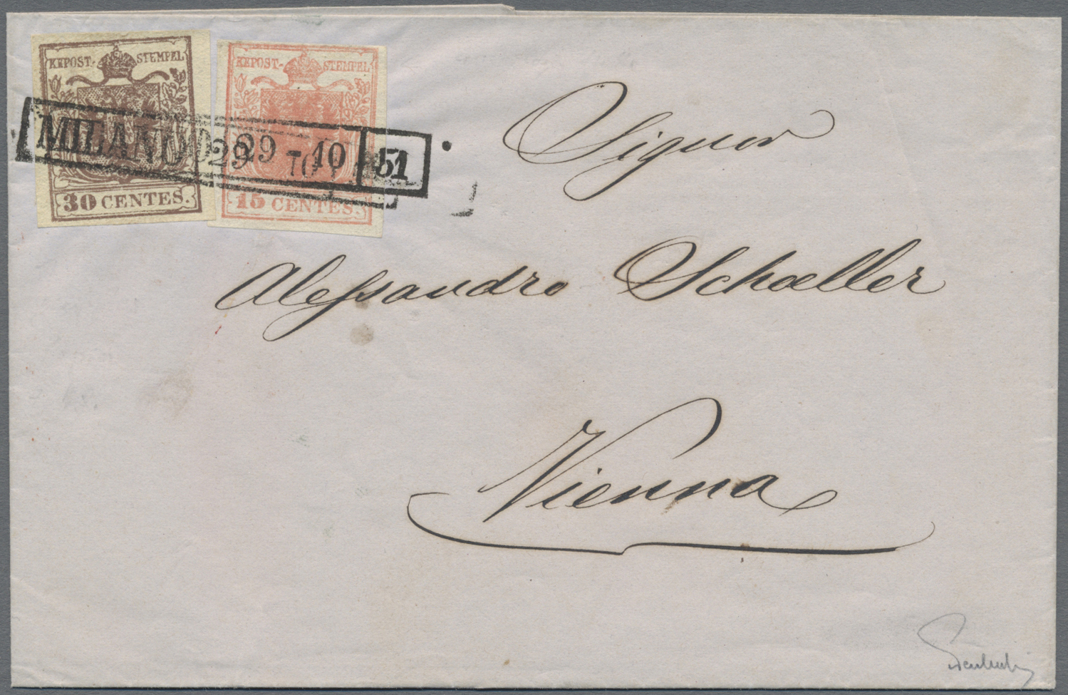 Lot 03983 - Österreich - Lombardei und Venetien  -  Auktionshaus Christoph Gärtner GmbH & Co. KG 57th AUCTION - Day 2